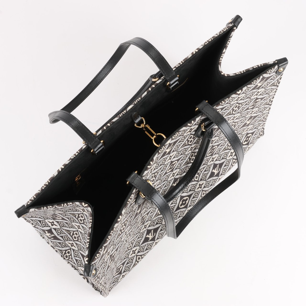 Louis Vuitton Louis Vuitton Since 1854 OnTheGo GM Handbag in Black x White M57207 Divers