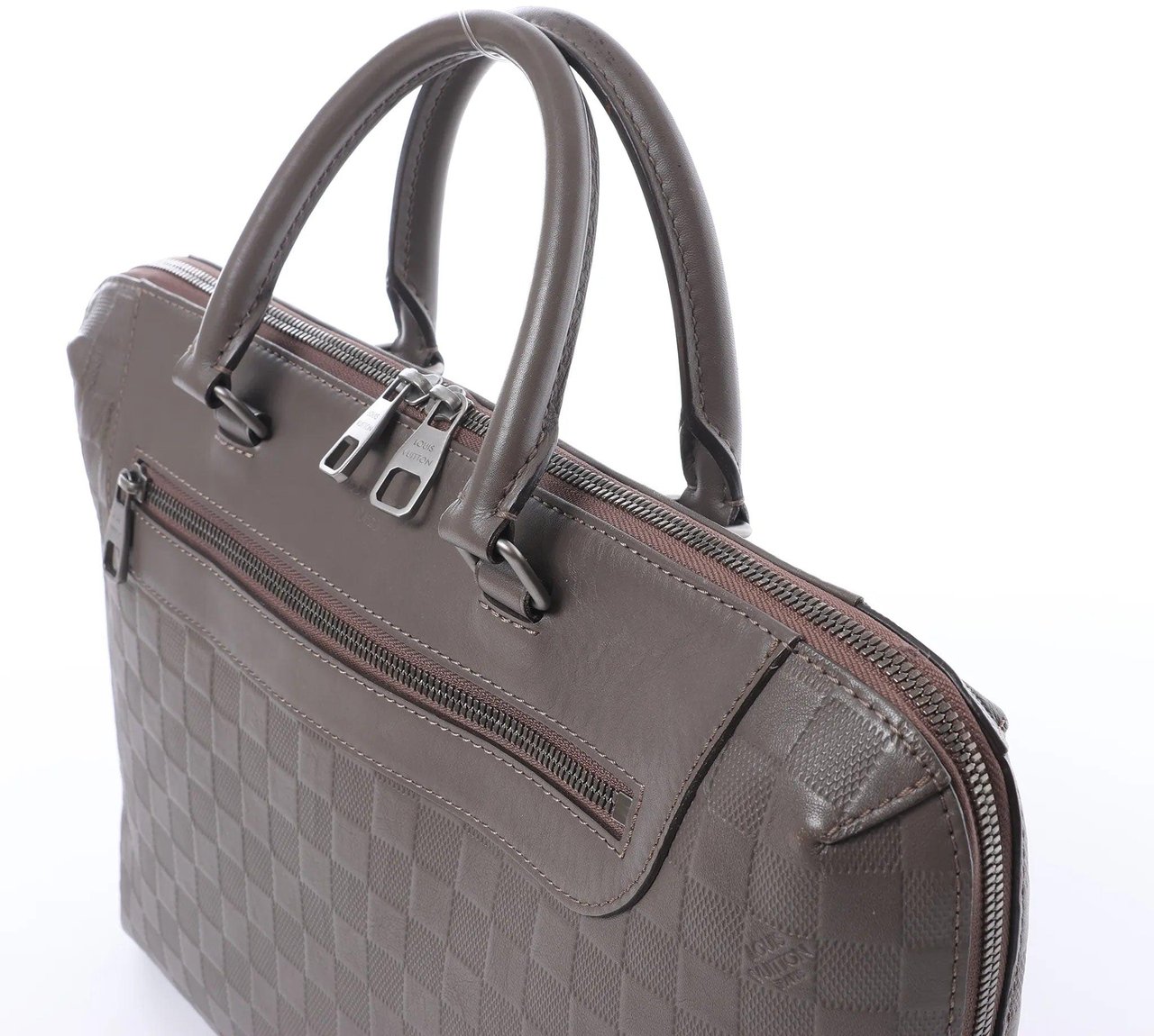 Louis Vuitton Louis Vuitton Porte-Documents Jour Damier Infini Handbag in Brown N48264 Bruin