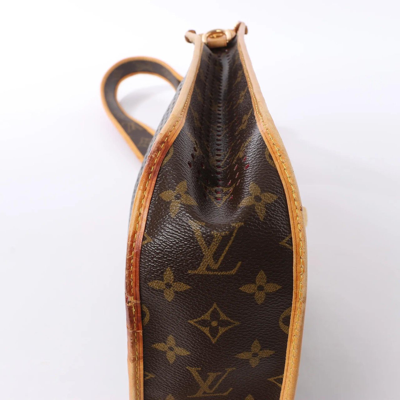 Louis Vuitton Musette Monogtam Perfo Soulder Bag in Brown x Pink M95172 Bruin
