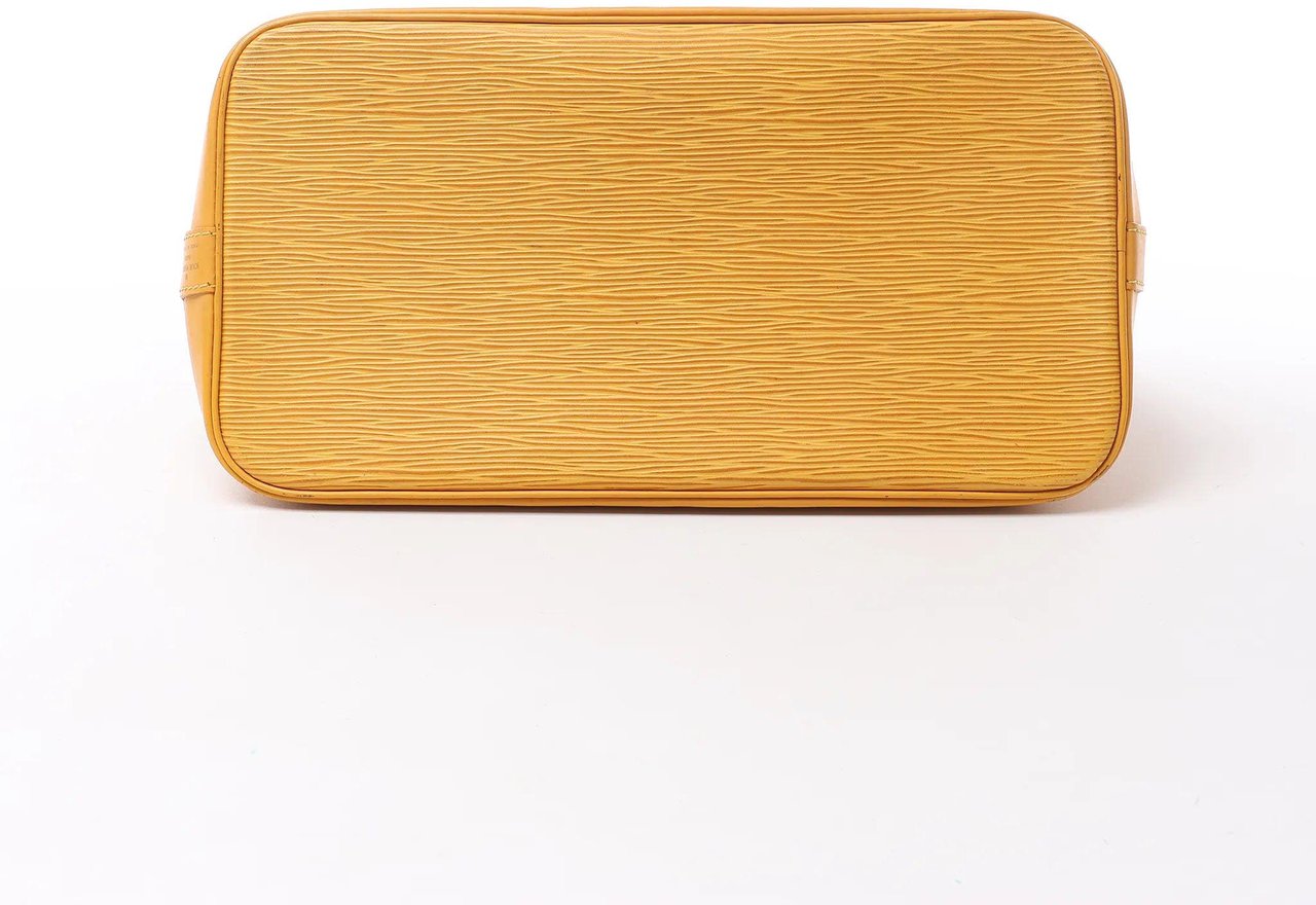 Louis Vuitton Alma PM Epi Leather Handbag in Yellow M52149 Geel
