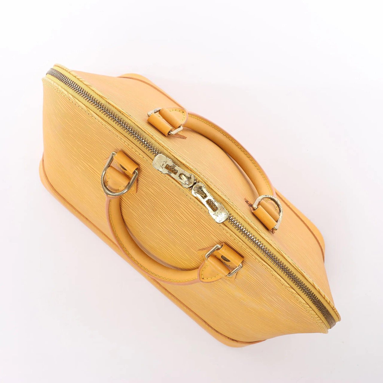 Louis Vuitton Alma PM Epi Leather Handbag in Yellow M52149 Geel