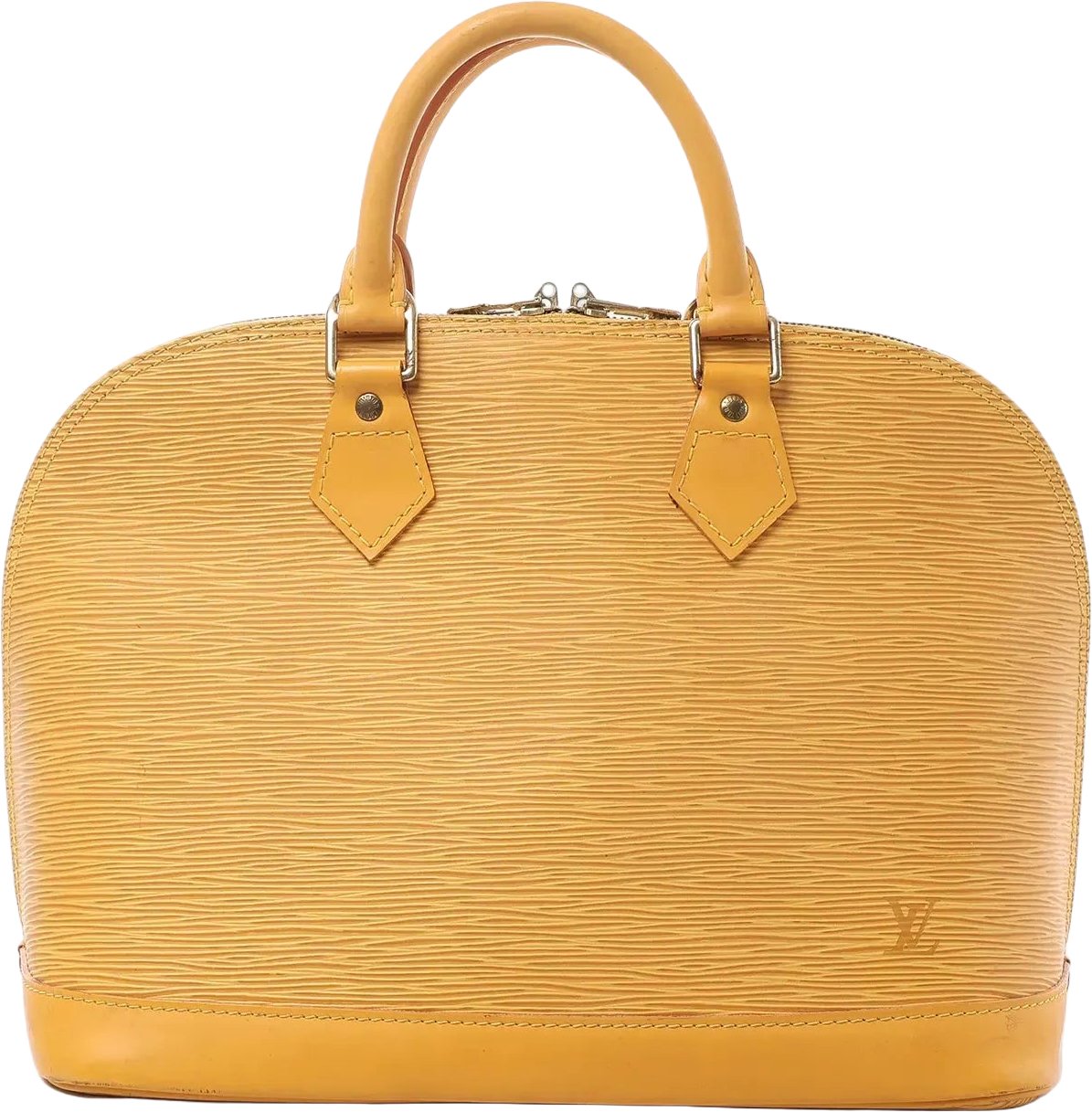Louis Vuitton Alma PM Epi Leather Handbag in Yellow M52149 Geel