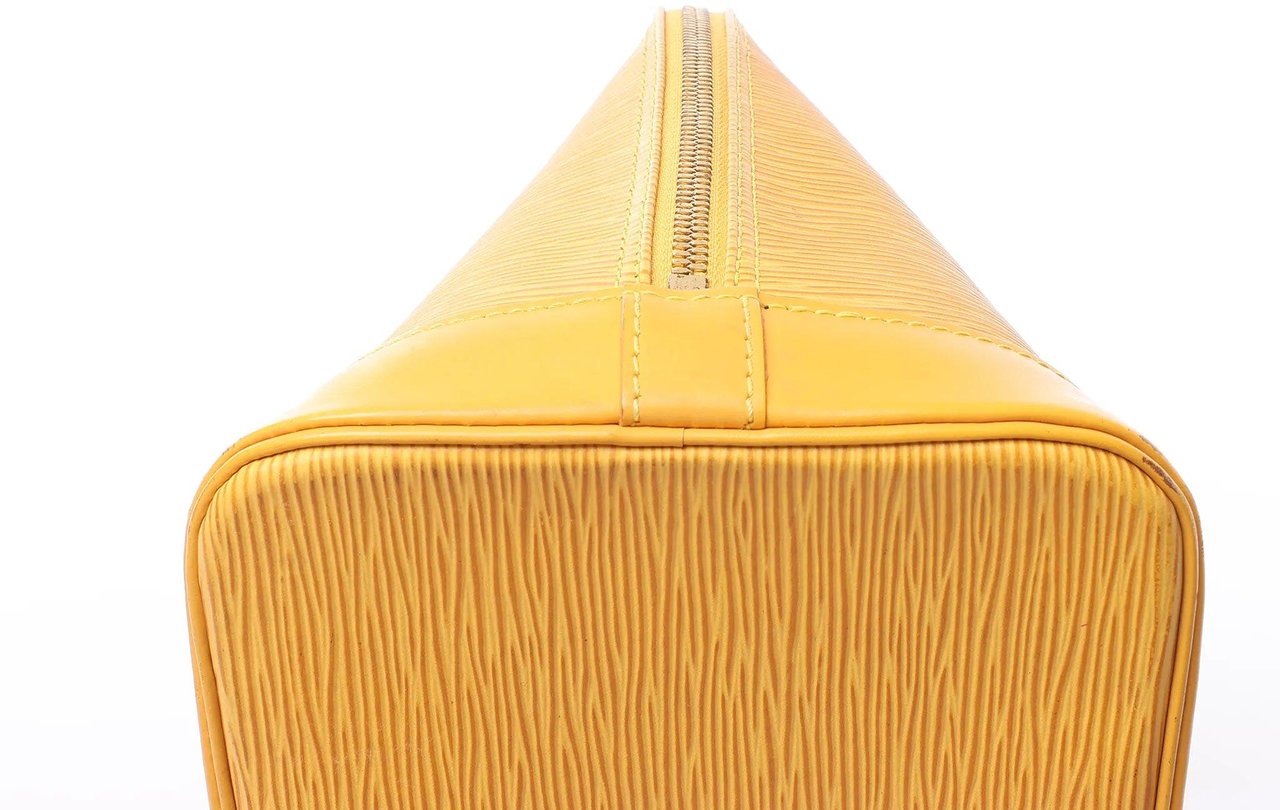 Louis Vuitton Alma PM Epi Leather Handbag in Yellow M52149 Geel
