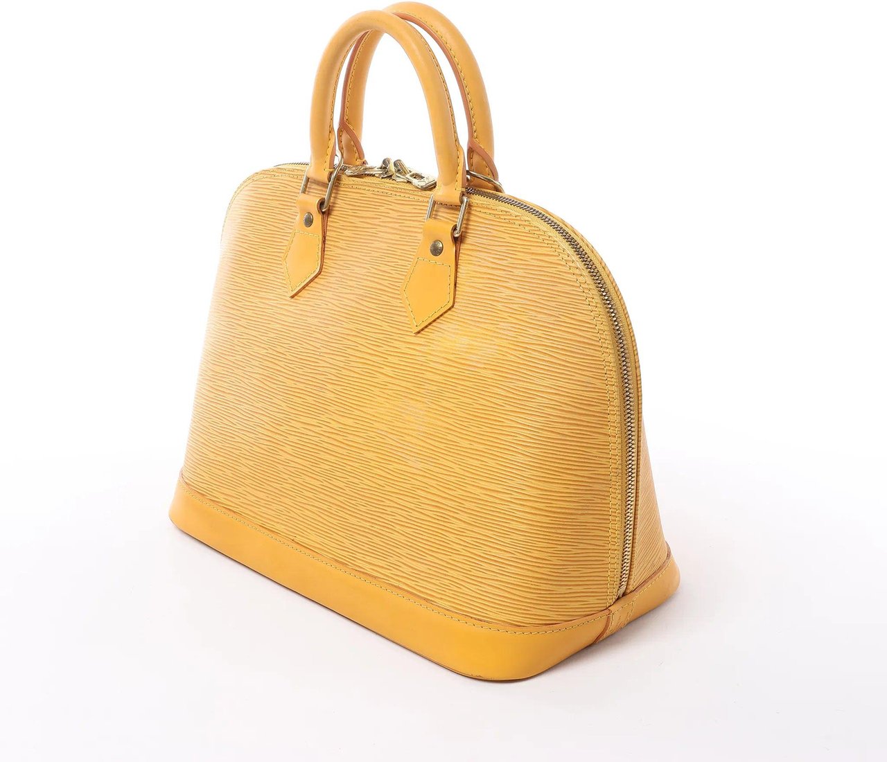 Louis Vuitton Alma PM Epi Leather Handbag in Yellow M52149 Geel