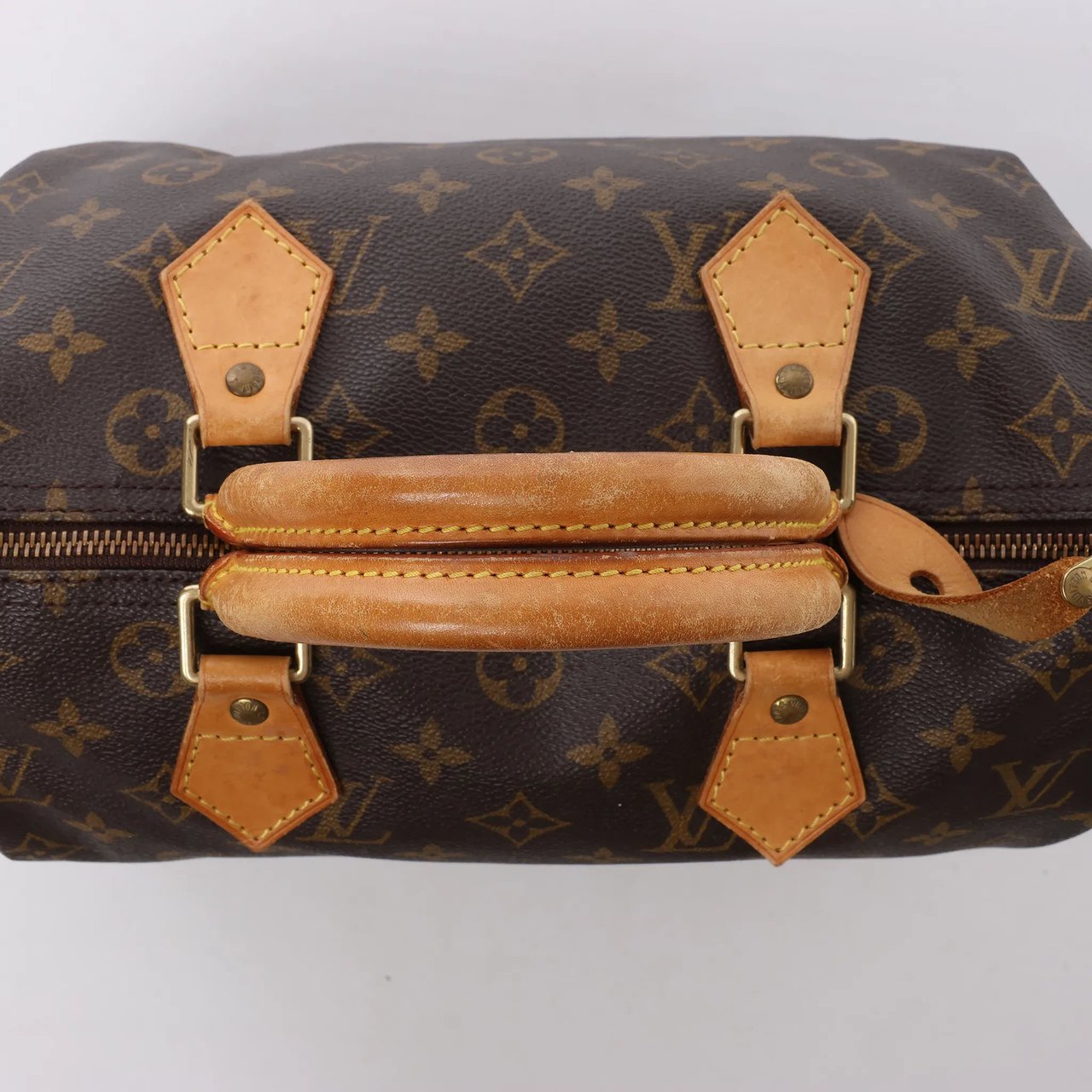 Louis Vuitton Speedy 30 Monogram Canvas Handbag in Brown M41526 Bruin