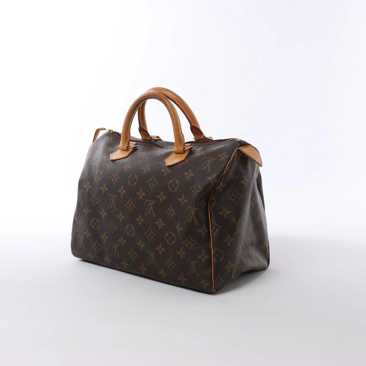 Louis Vuitton Speedy 30 Monogram Canvas Handbag in Brown M41526 Bruin