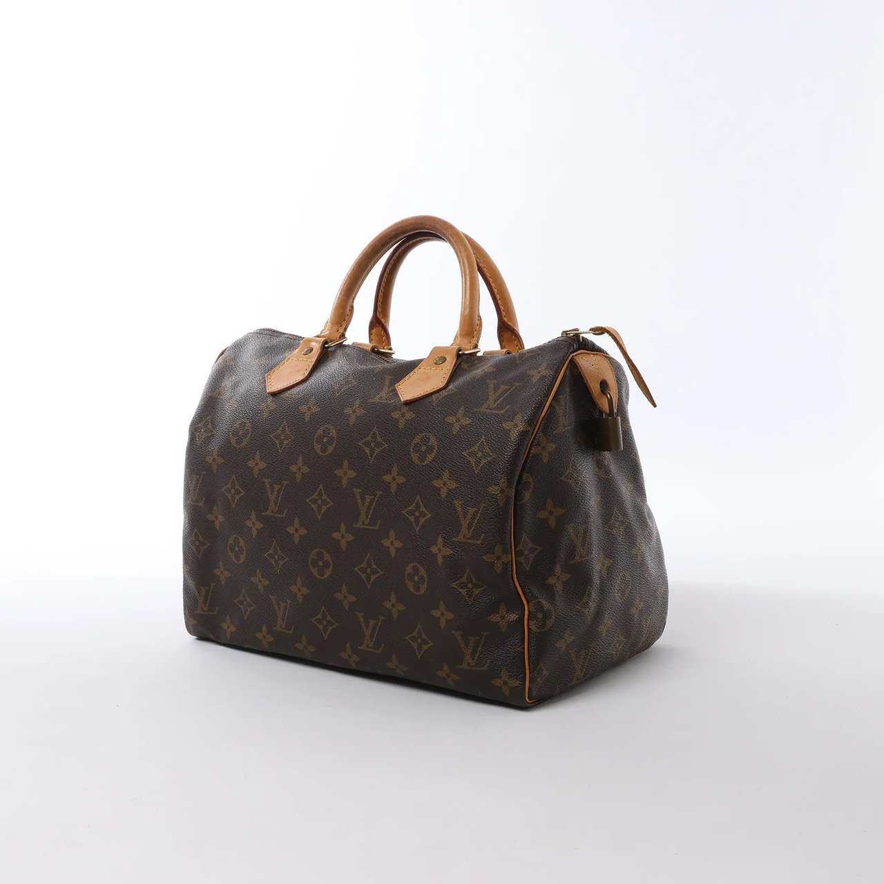 Louis Vuitton Speedy 30 Monogram Canvas Handbag in Brown M41526 Bruin