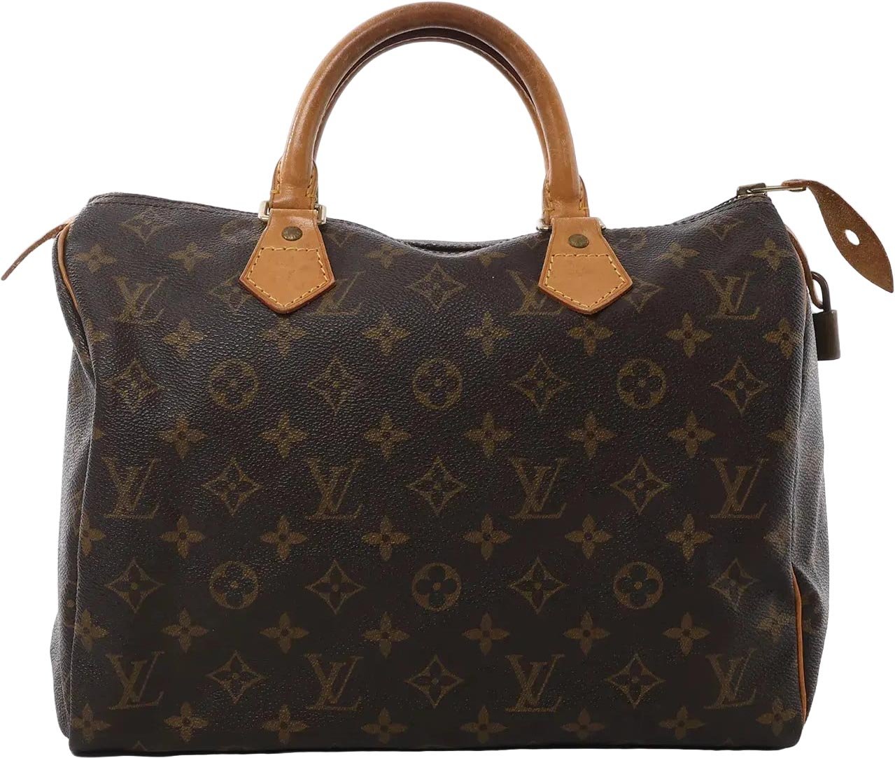 Louis Vuitton Speedy 30 Monogram Canvas Handbag in Brown M41526 Bruin