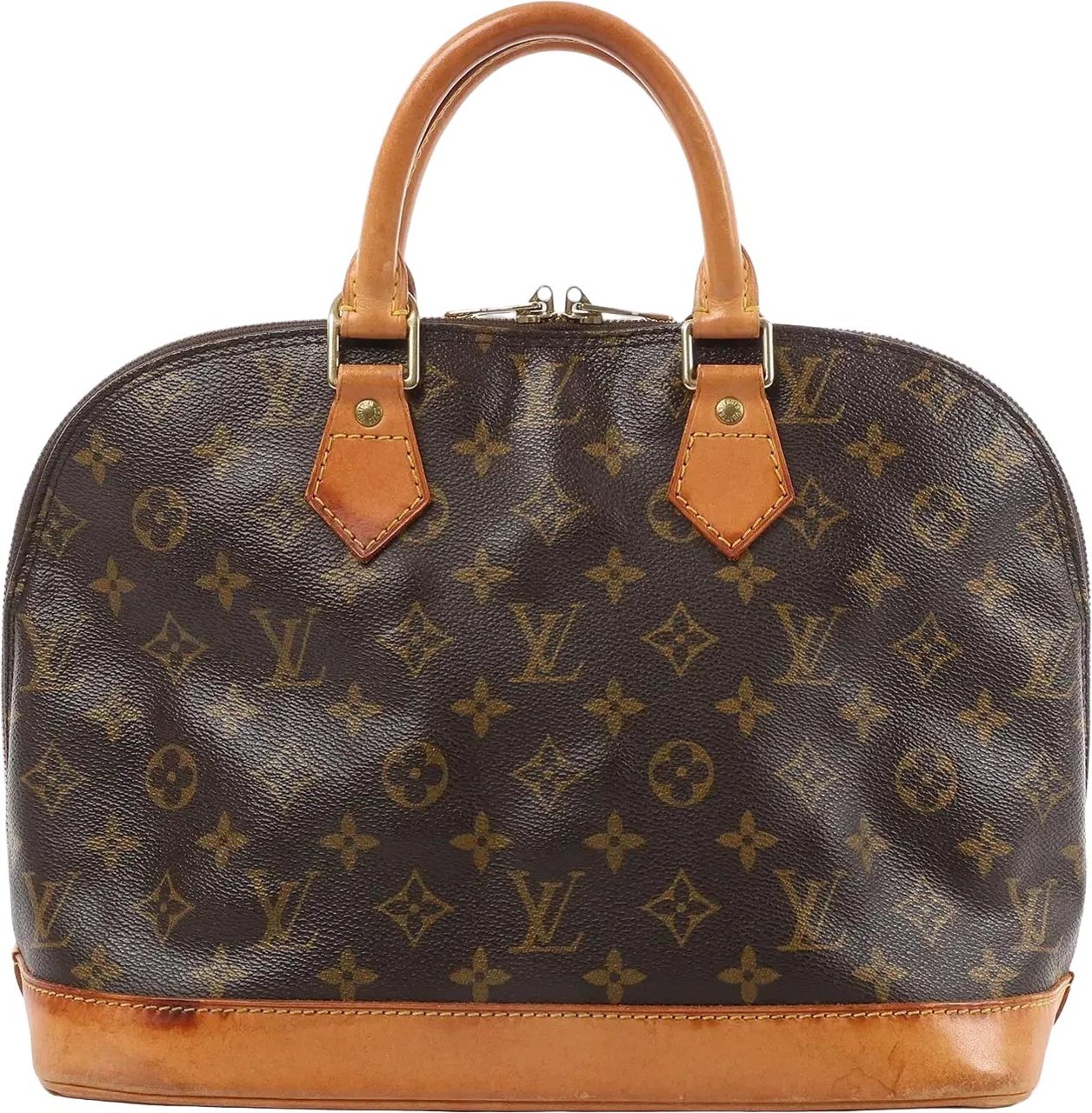 Louis Vuitton Alma PM Monogram Canvas Handbag in Brown M51130 Bruin