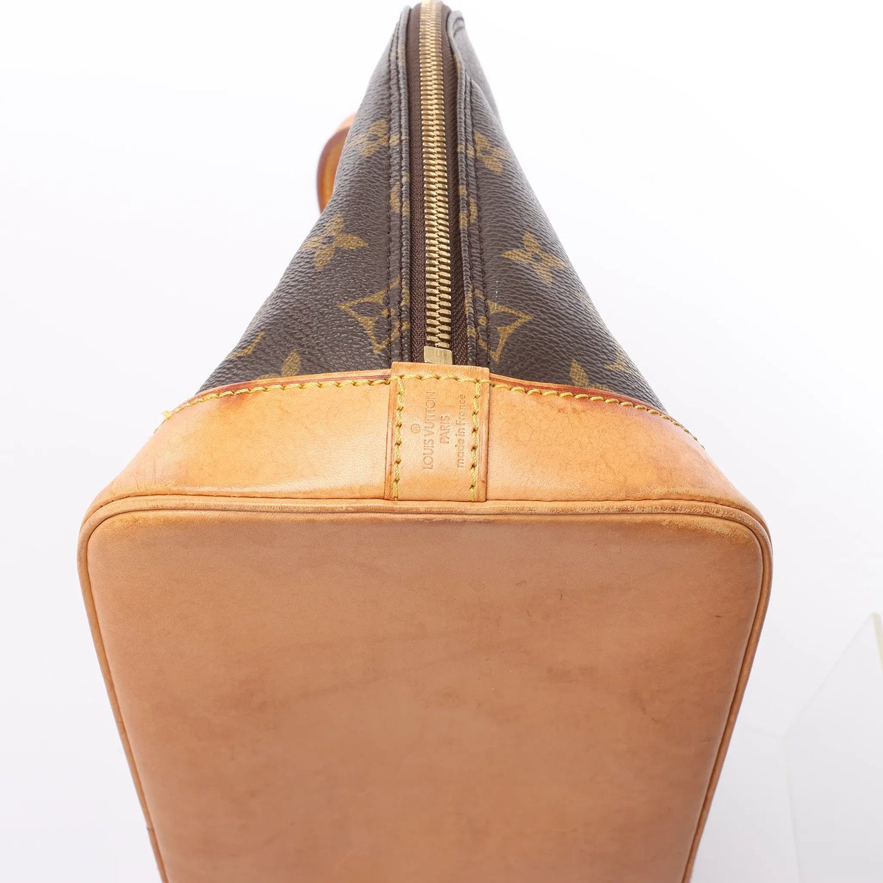 Louis Vuitton Alma PM Monogram Canvas Handbag in Brown M51130 Bruin