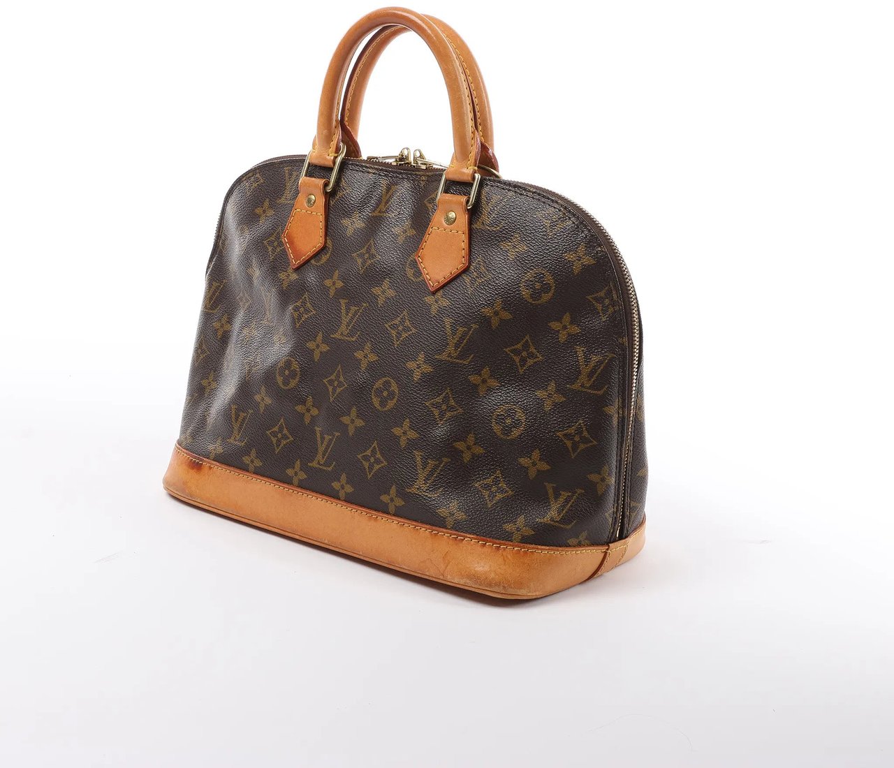 Louis Vuitton Alma PM Monogram Canvas Handbag in Brown M51130 Bruin