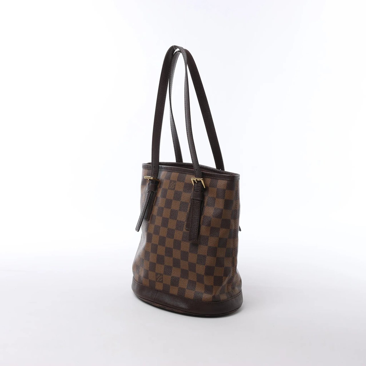 Louis Vuitton Malle Damier Ebene Shoulder Bag in Brown N42240 Bruin