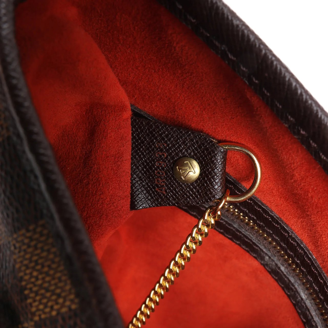 Louis Vuitton Malle Damier Ebene Shoulder Bag in Brown N42240 Bruin