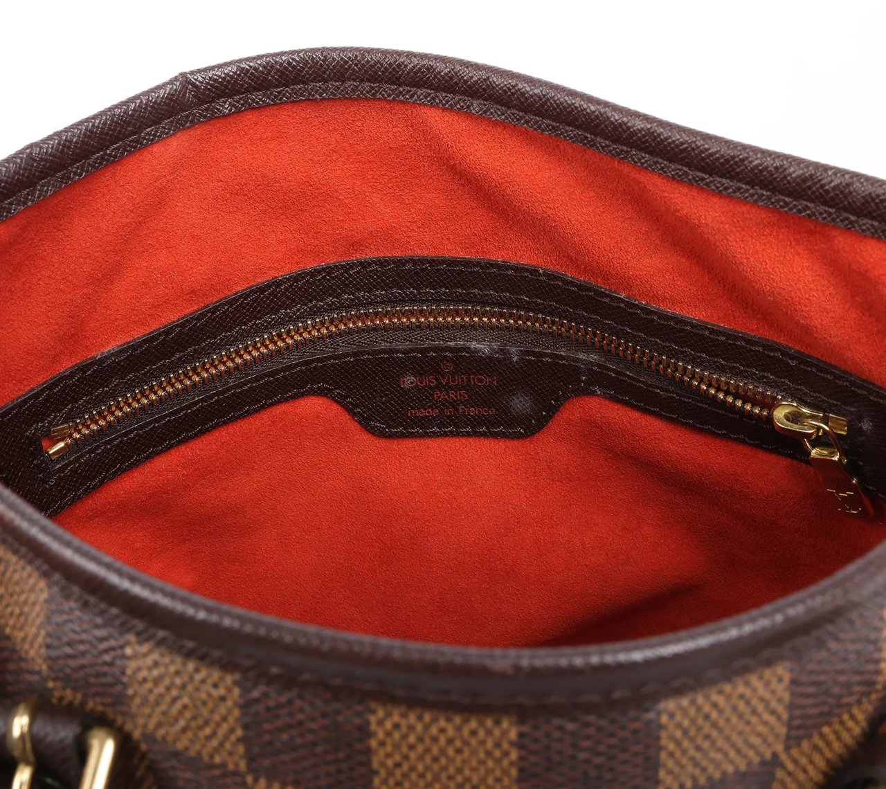 Louis Vuitton Malle Damier Ebene Shoulder Bag in Brown N42240 Bruin
