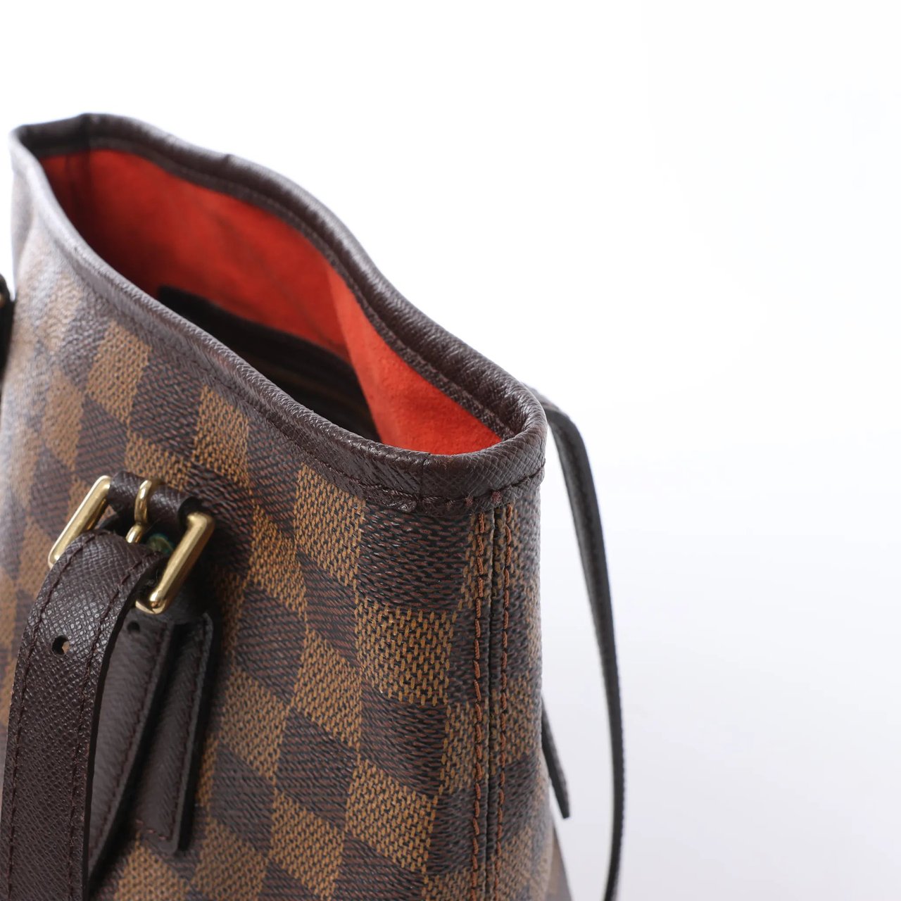 Louis Vuitton Malle Damier Ebene Shoulder Bag in Brown N42240 Bruin