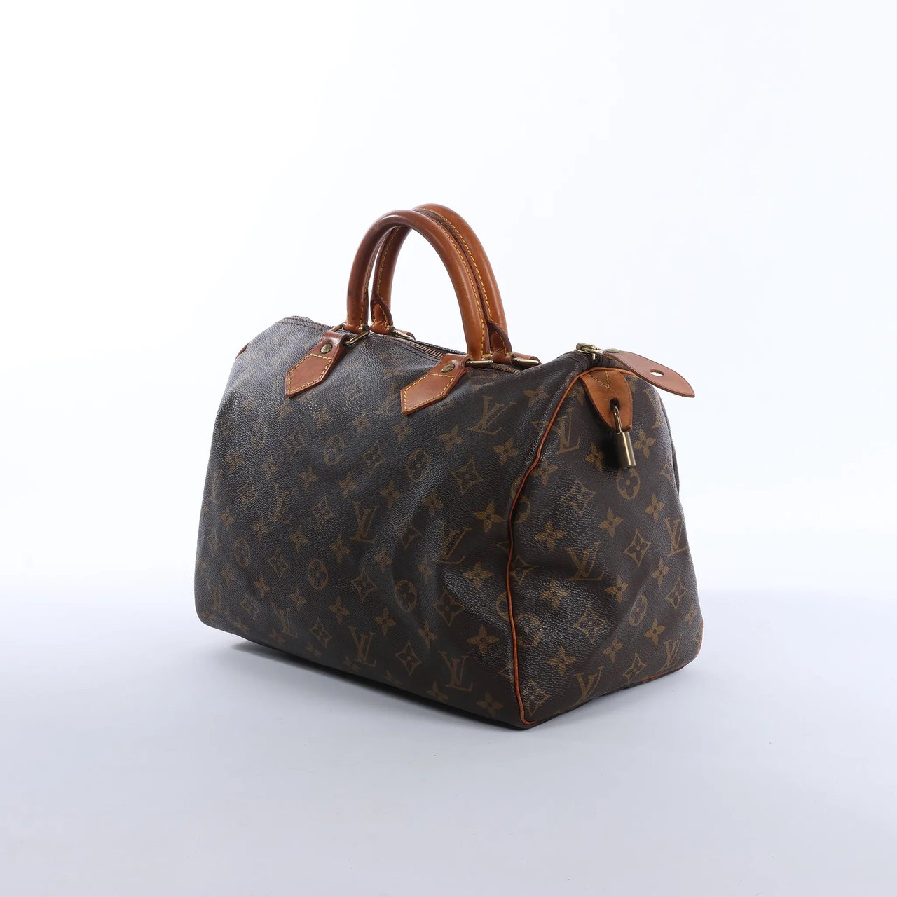 Louis Vuitton Speedy 30 Monogram Canvas Handbag in Brown M41526 Bruin
