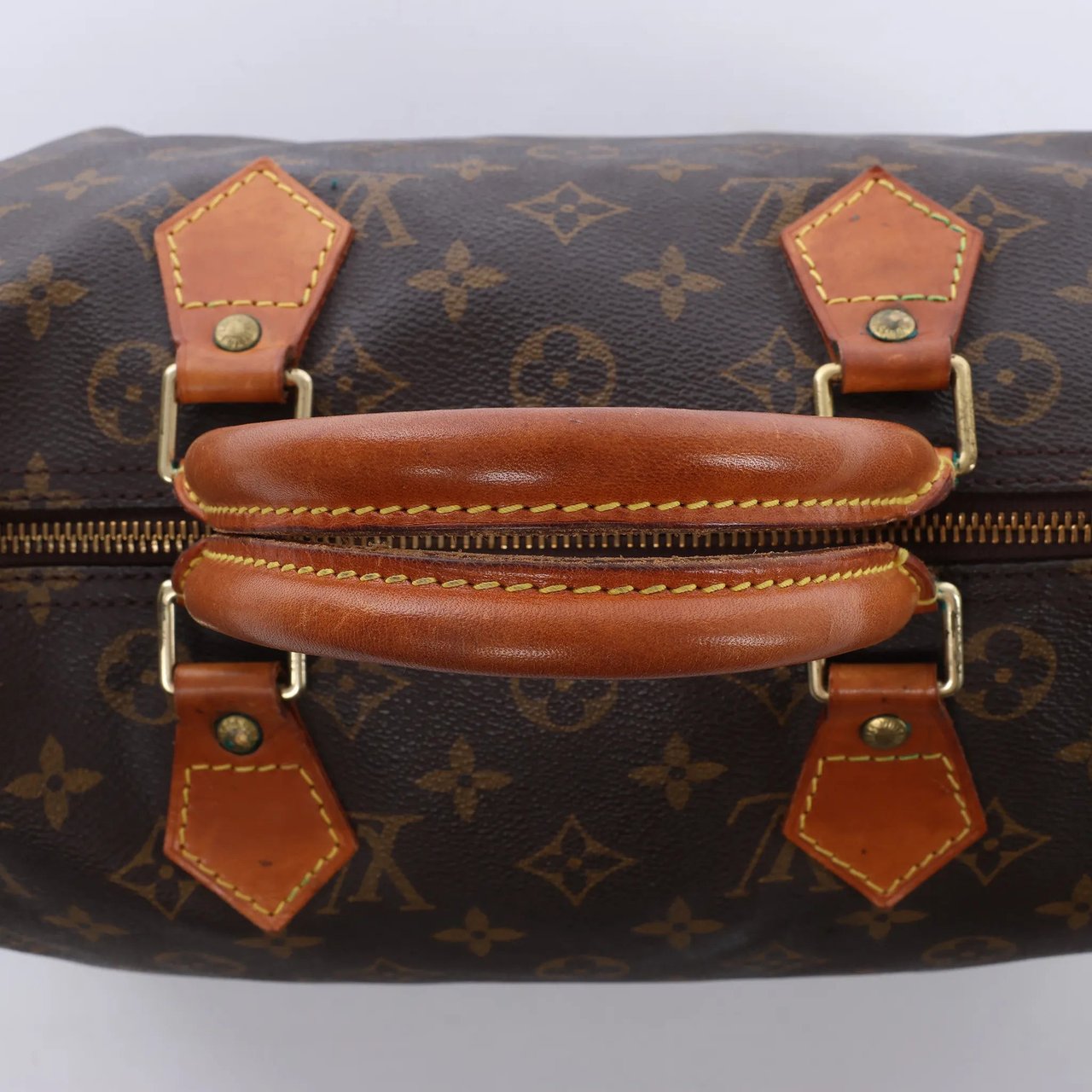 Louis Vuitton Speedy 30 Monogram Canvas Handbag in Brown M41526 Bruin