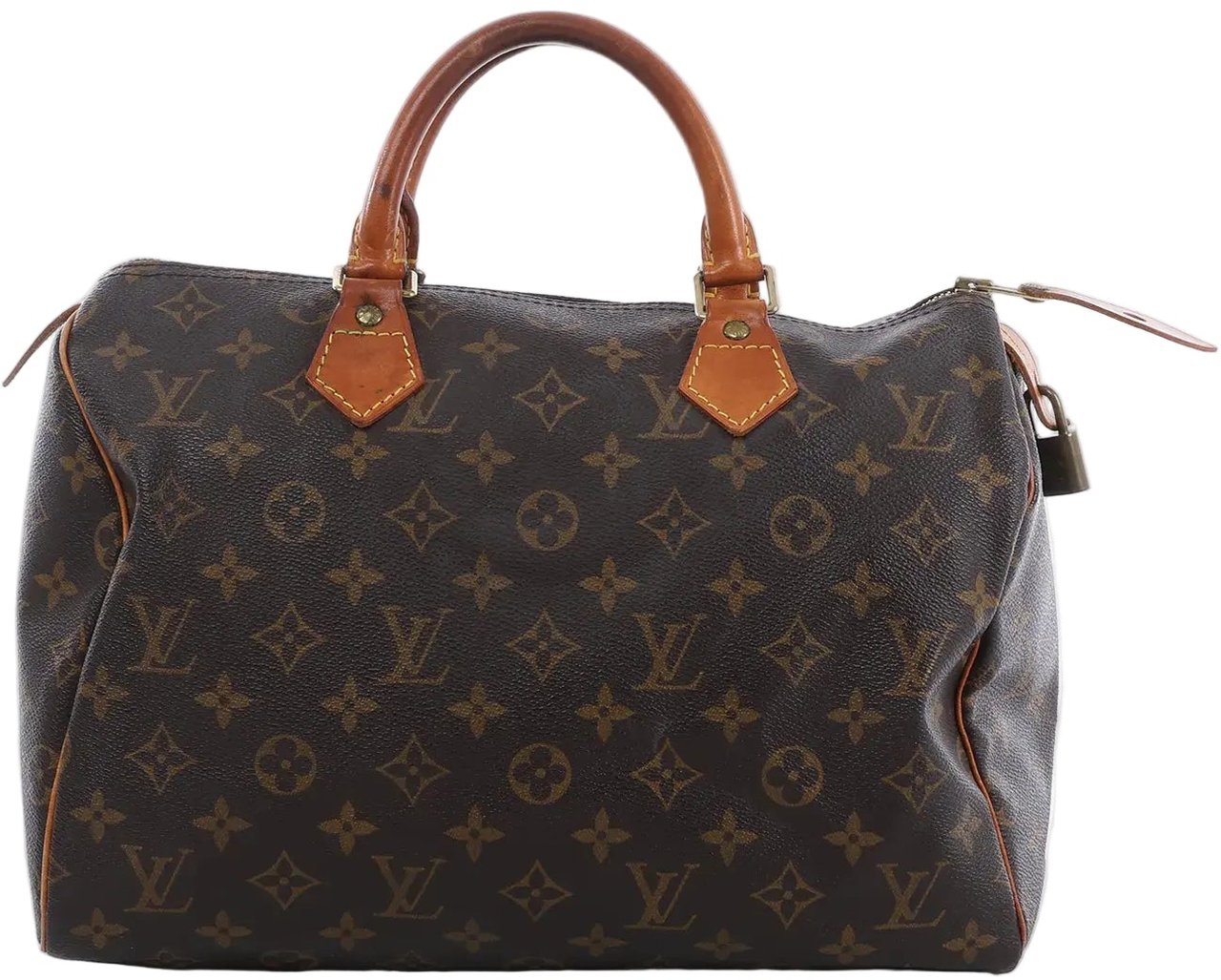 Louis Vuitton Speedy 30 Monogram Canvas Handbag in Brown M41526 Bruin