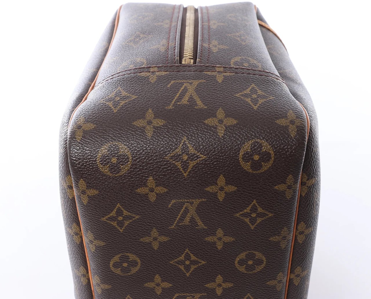 Louis Vuitton Deauville Monogram Canvas Handbag in Brown M47270 Bruin