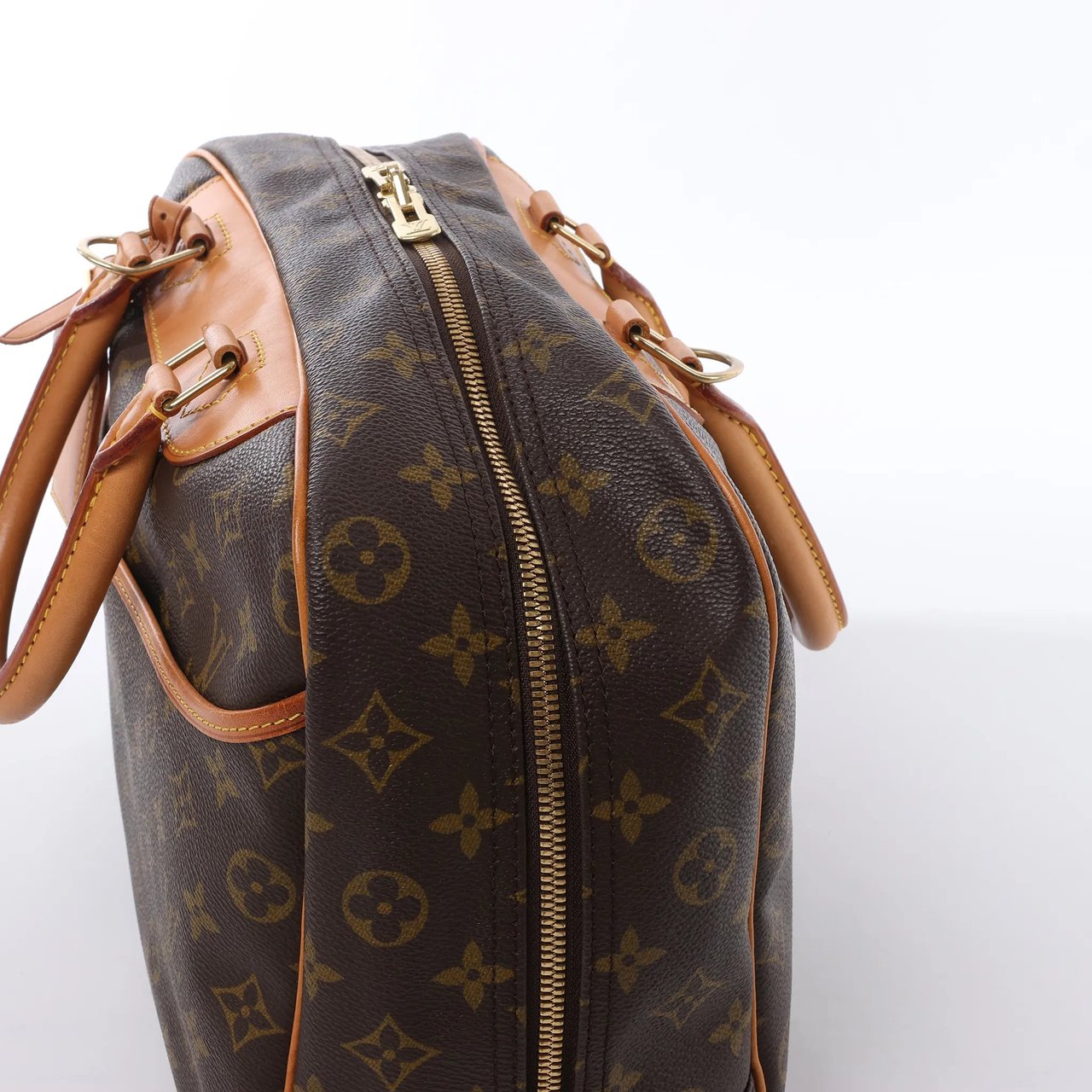 Louis Vuitton Deauville Monogram Canvas Handbag in Brown M47270 Bruin