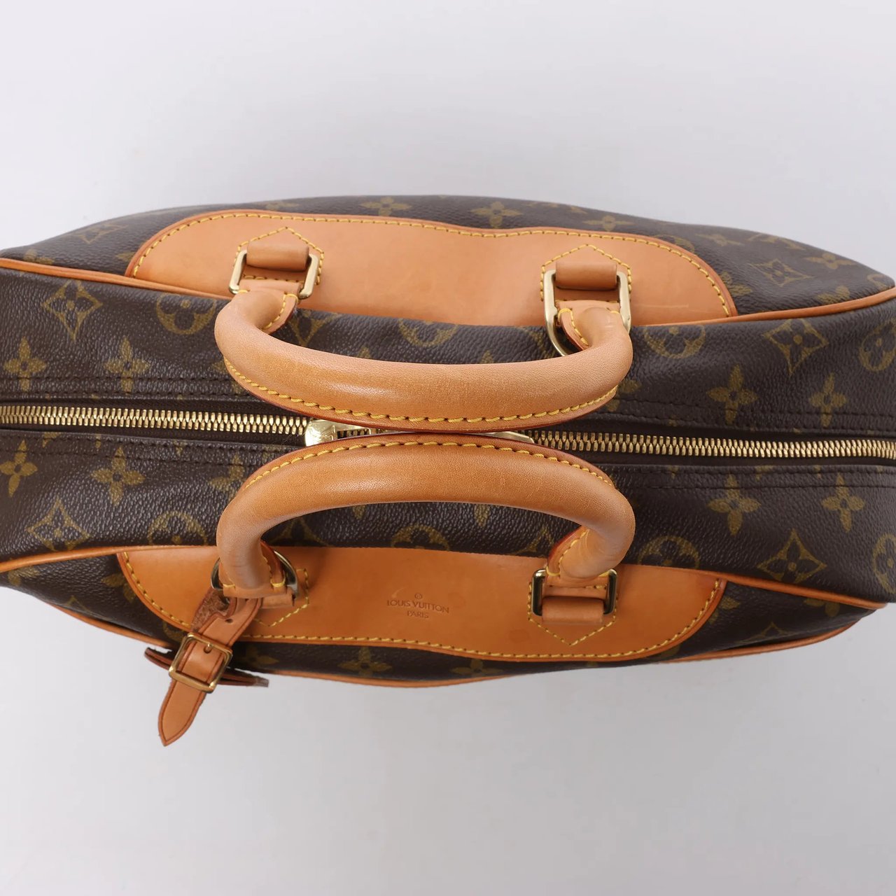 Louis Vuitton Deauville Monogram Canvas Handbag in Brown M47270 Bruin