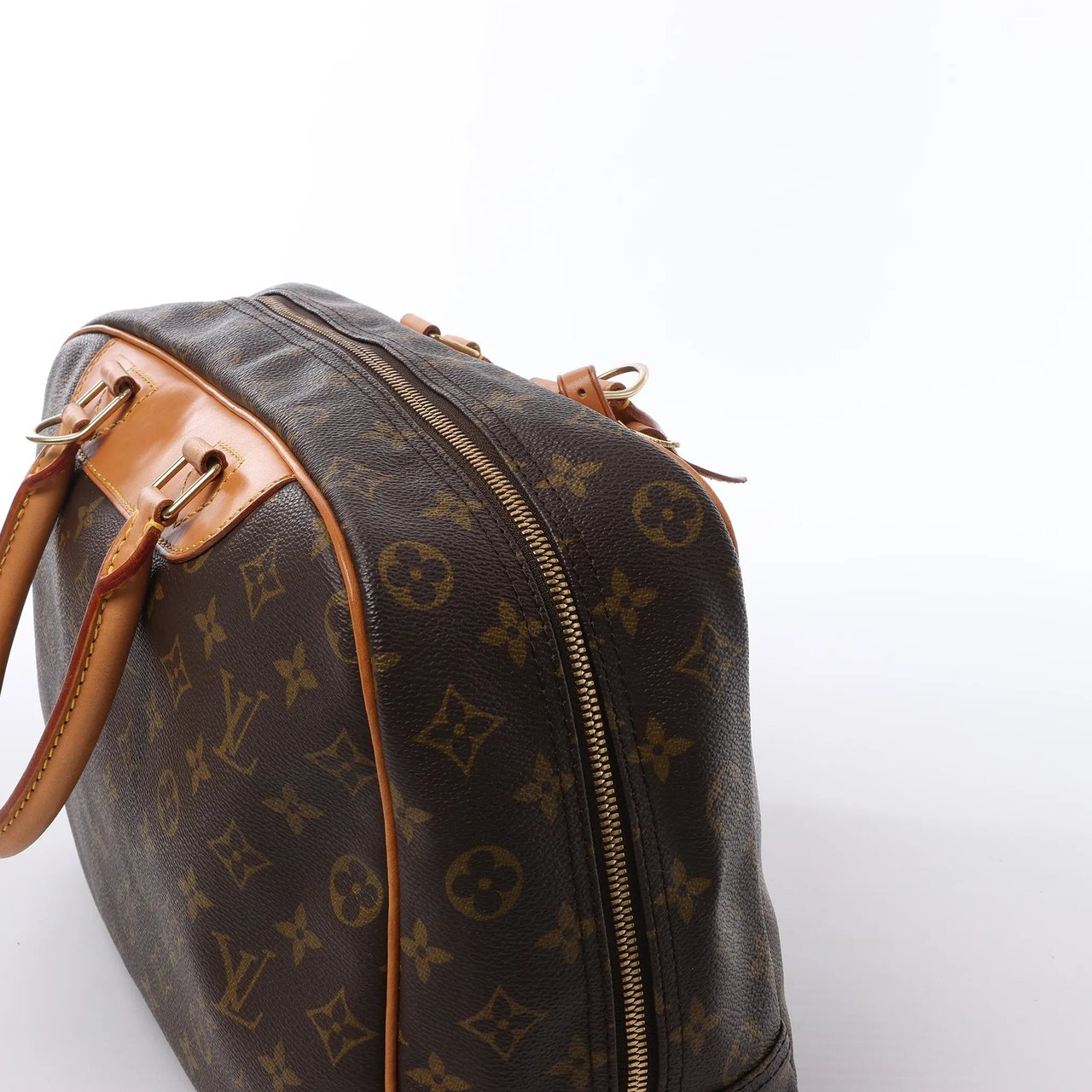 Louis Vuitton Deauville Monogram Canvas Handbag in Brown M47270 Bruin