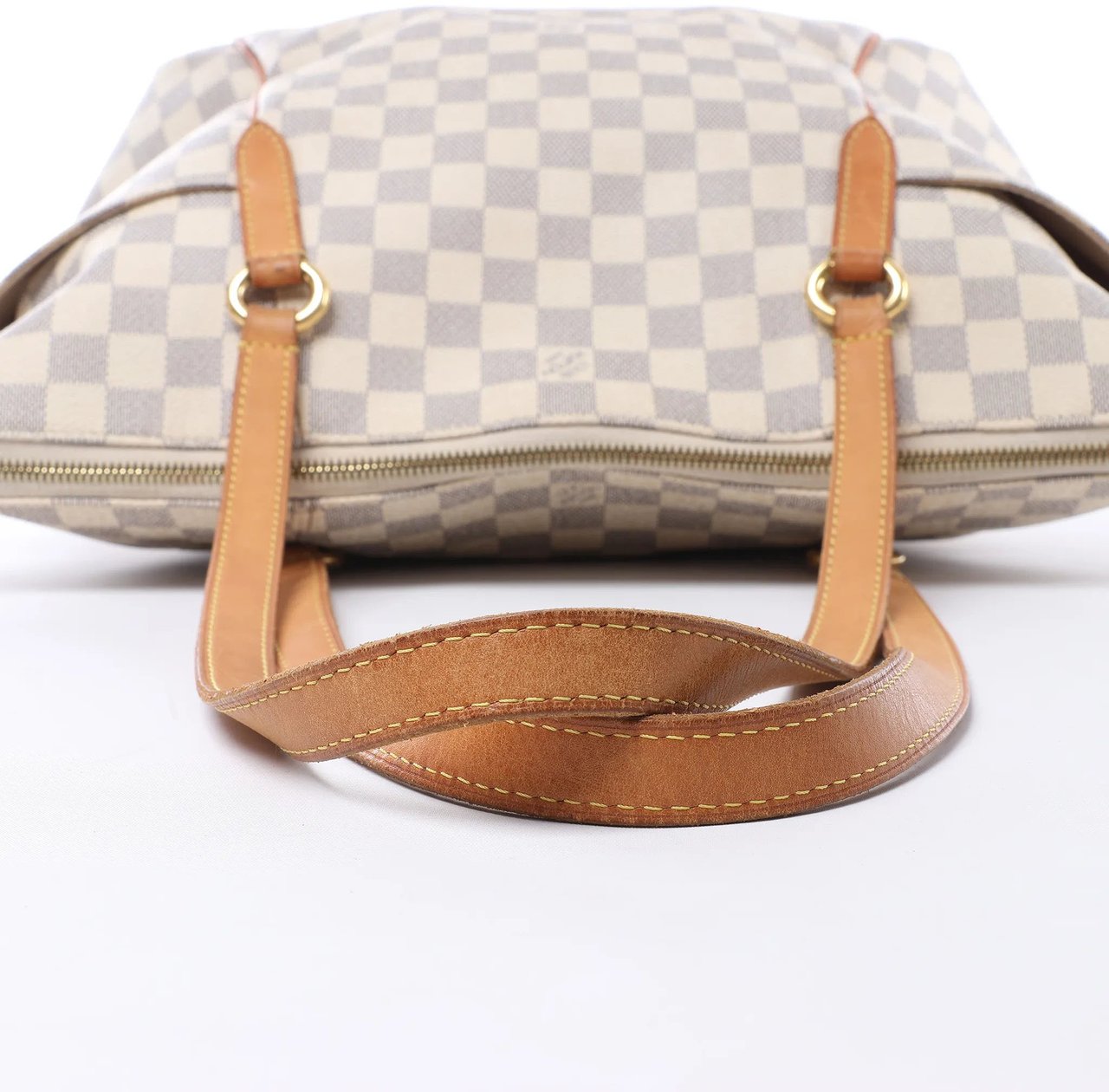 Louis Vuitton Totally MM Damier Azur Shoulder Bag in Beige N51262 Beige