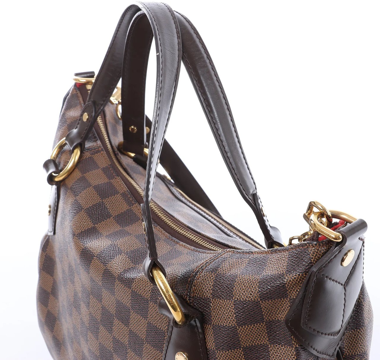 Louis Vuitton Ivorie MM Damier Ebene Shoulder Bag in Brown N41131 Bruin