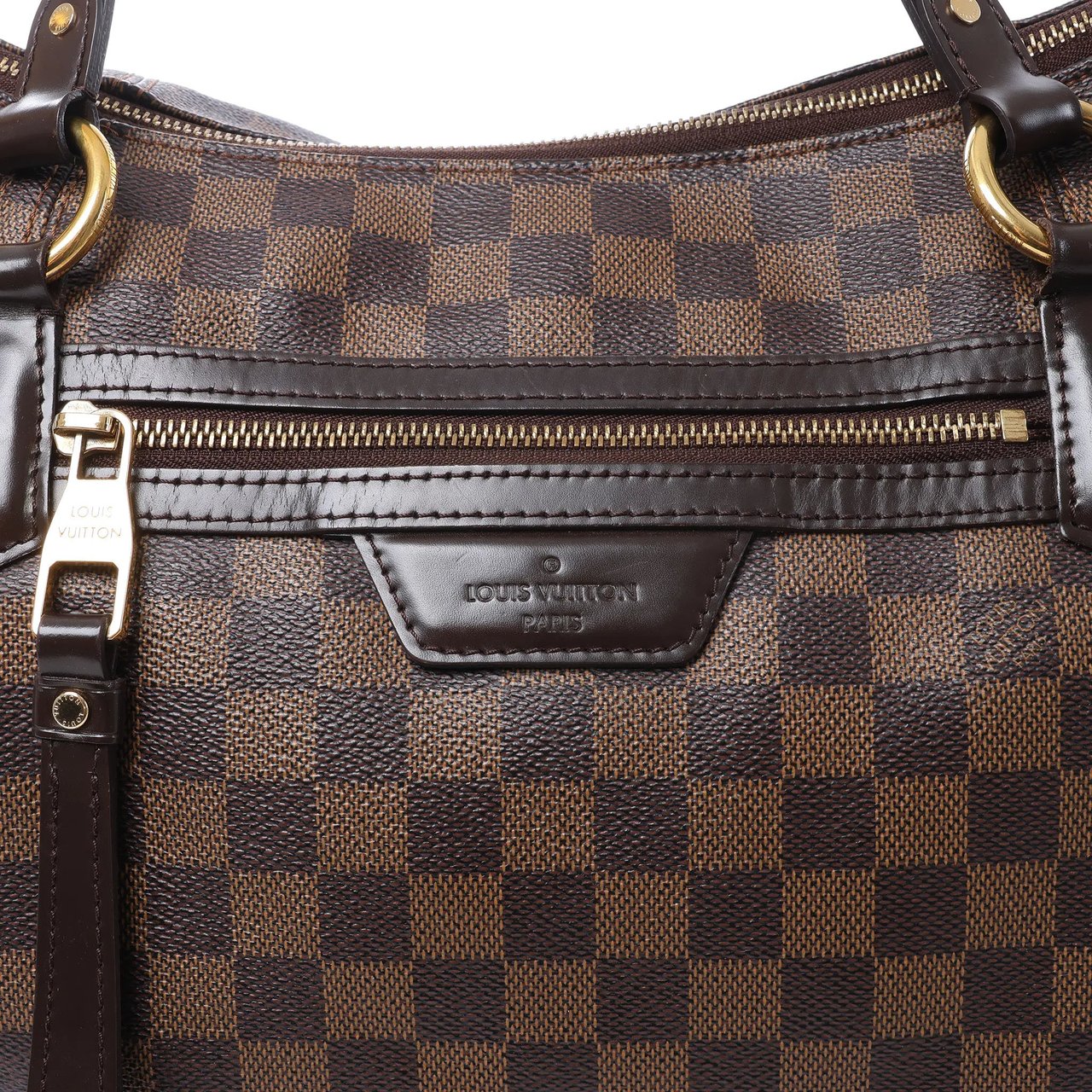 Louis Vuitton Ivorie MM Damier Ebene Shoulder Bag in Brown N41131 Bruin