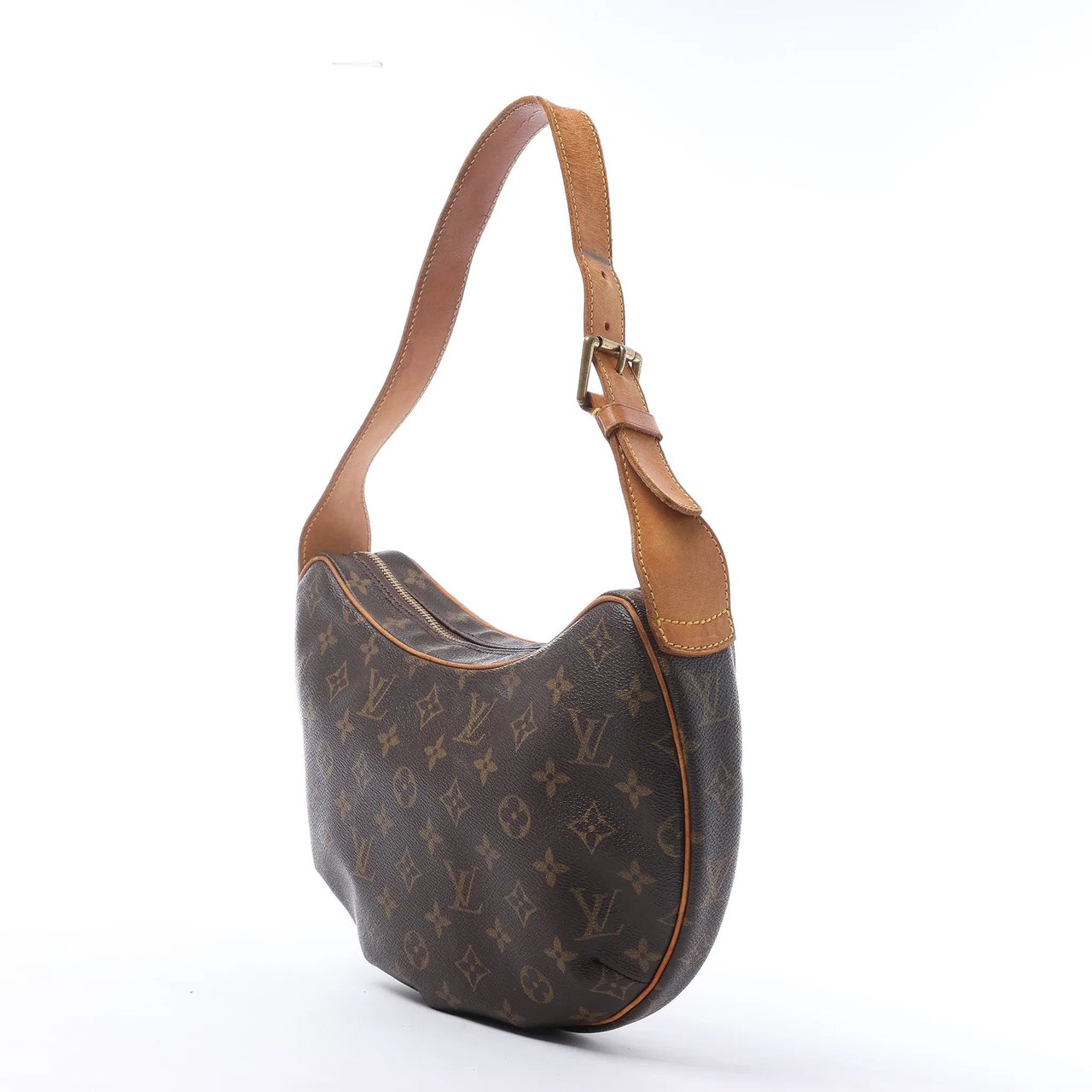 Louis Vuitton Croissant MM Monogram Shoulder Bag in Brown M51512 Bruin