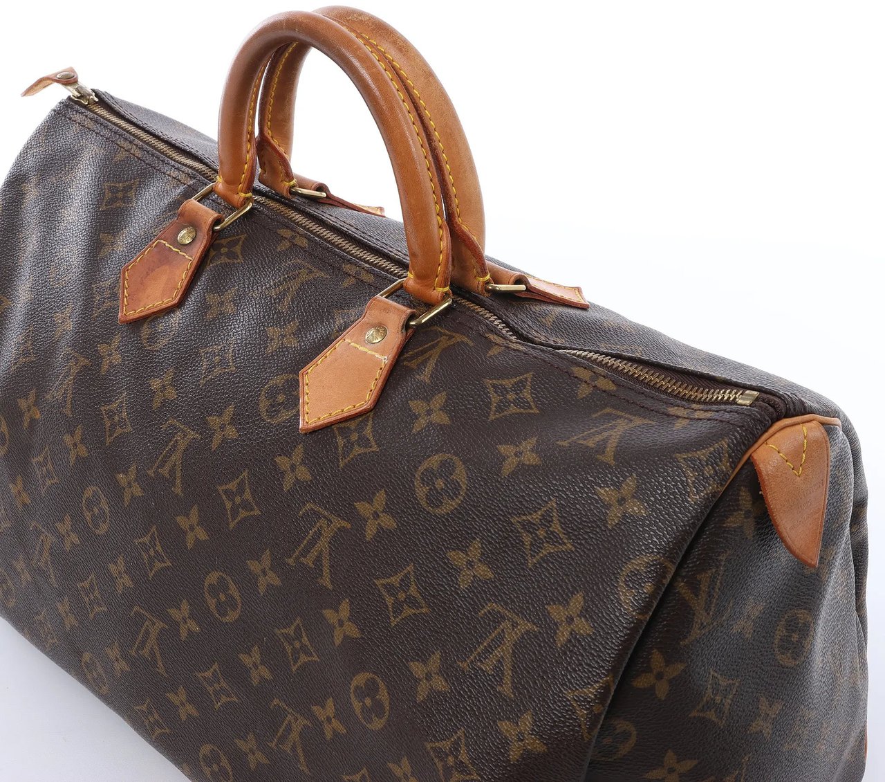 Louis Vuitton Speedy 40 Monogram Canvas Handbag in Brown M41522 Bruin
