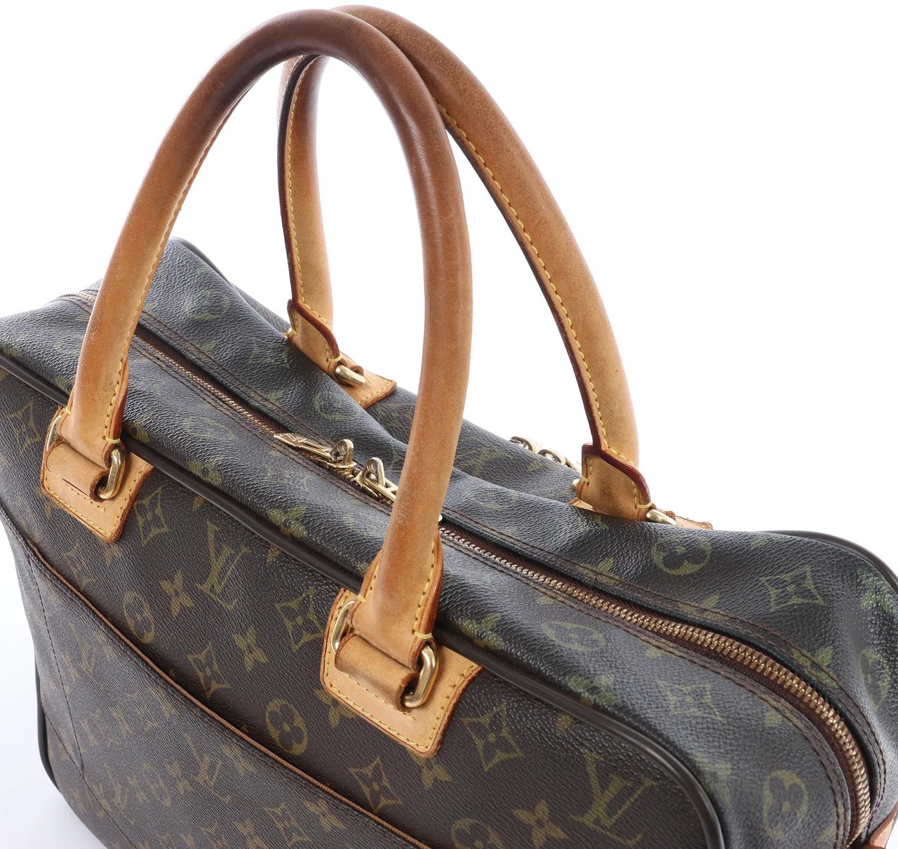 Louis Vuitton Agal Monogram Canvas Handbag in Brown M23252 Bruin