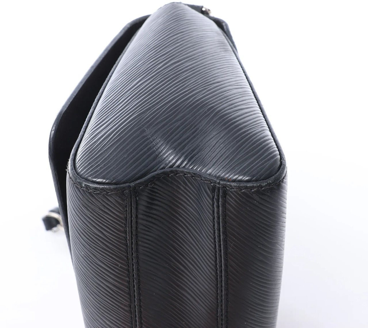Louis Vuitton Twist MM Epi Leather Crossbody Bag in Black M50282 Zwart