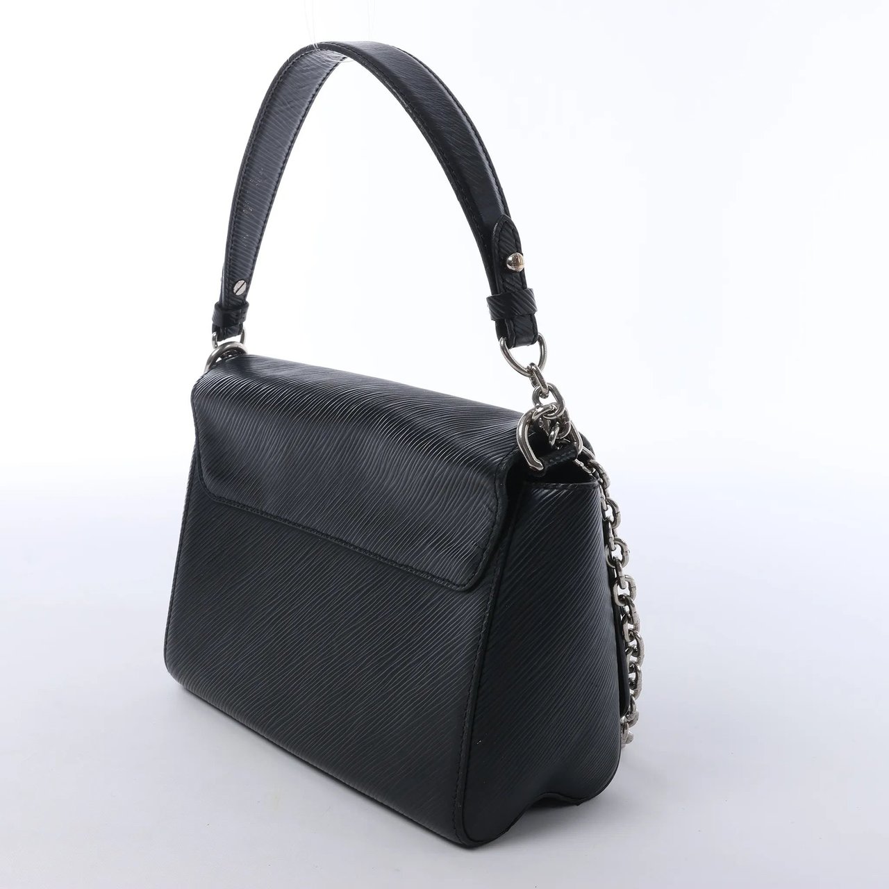 Louis Vuitton Twist MM Epi Leather Crossbody Bag in Black M50282 Zwart
