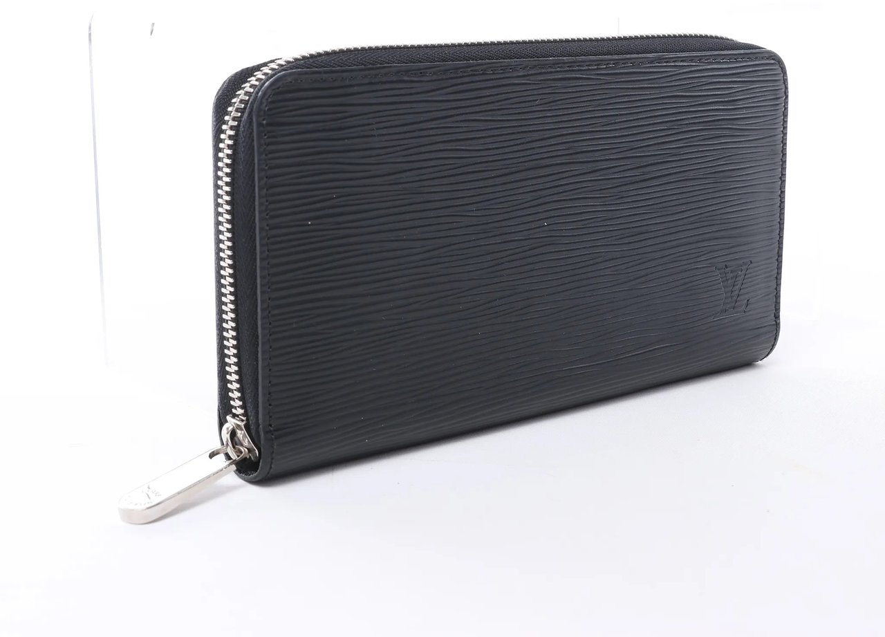 Louis Vuitton Zippy Epi Electric Wallet in Black M6007N Zwart