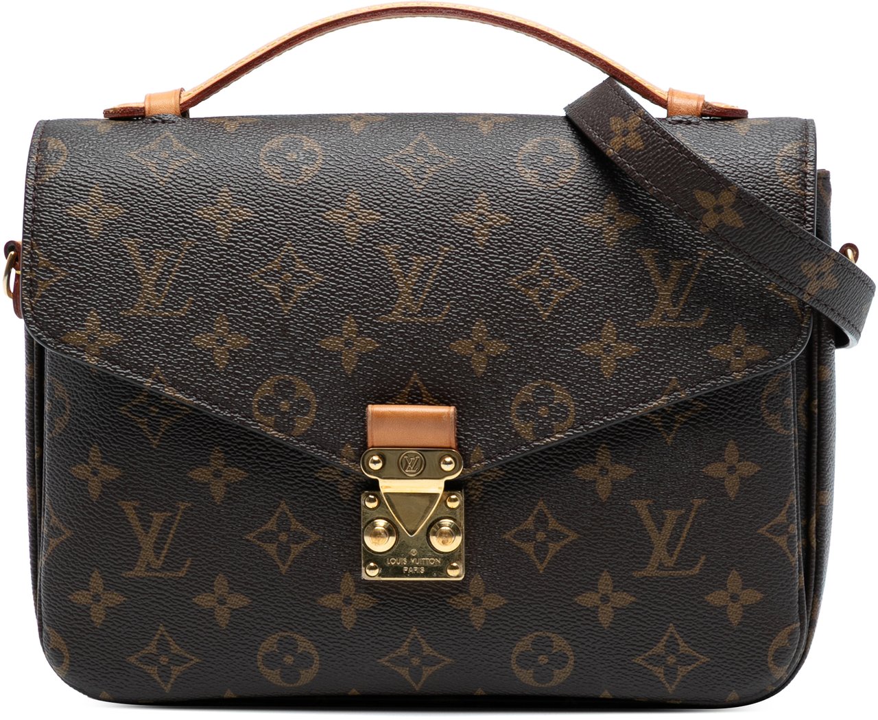 Louis Vuitton Monogram Pochette Metis Bruin