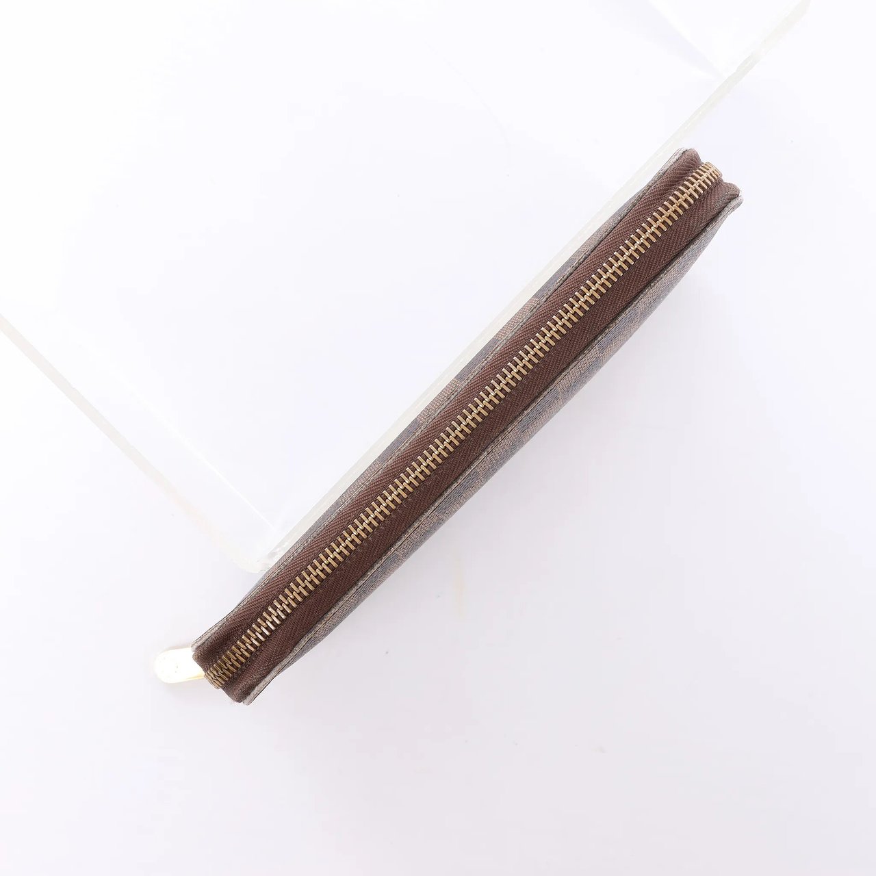 Louis Vuitton Zippy Damier Ebene Wallet in Brown N60003 Bruin
