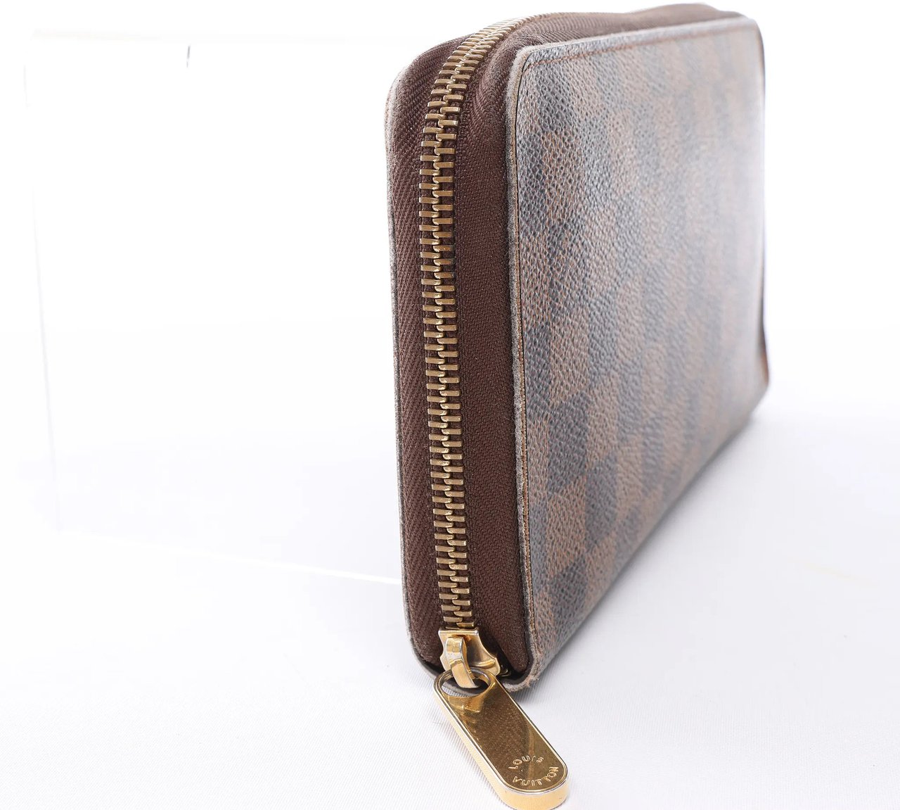 Louis Vuitton Zippy Damier Ebene Wallet in Brown N60003 Bruin
