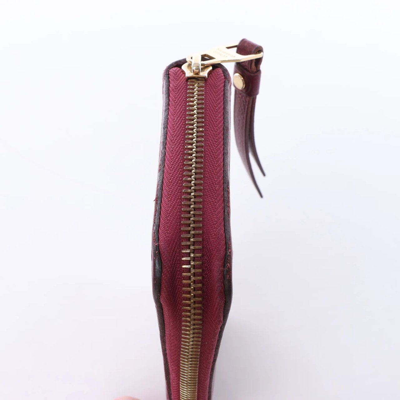 Louis Vuitton Zippy Empreinte Leather Wallet in Red M62214 Divers