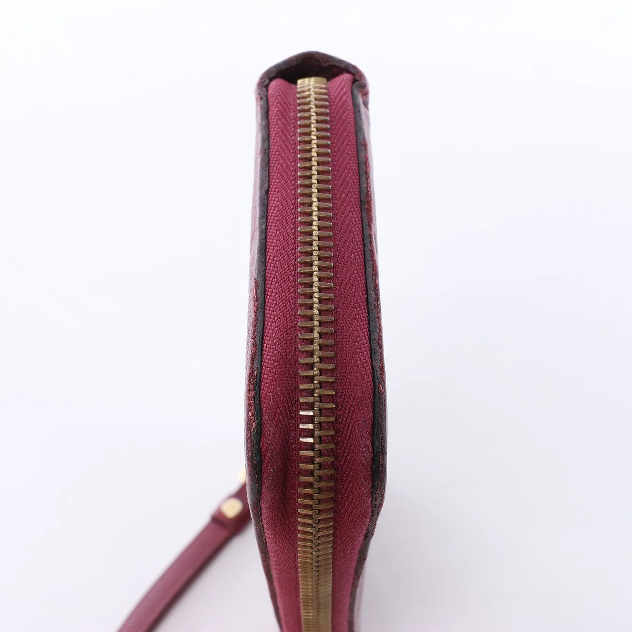 Louis Vuitton Zippy Empreinte Leather Wallet in Red M62214 Divers