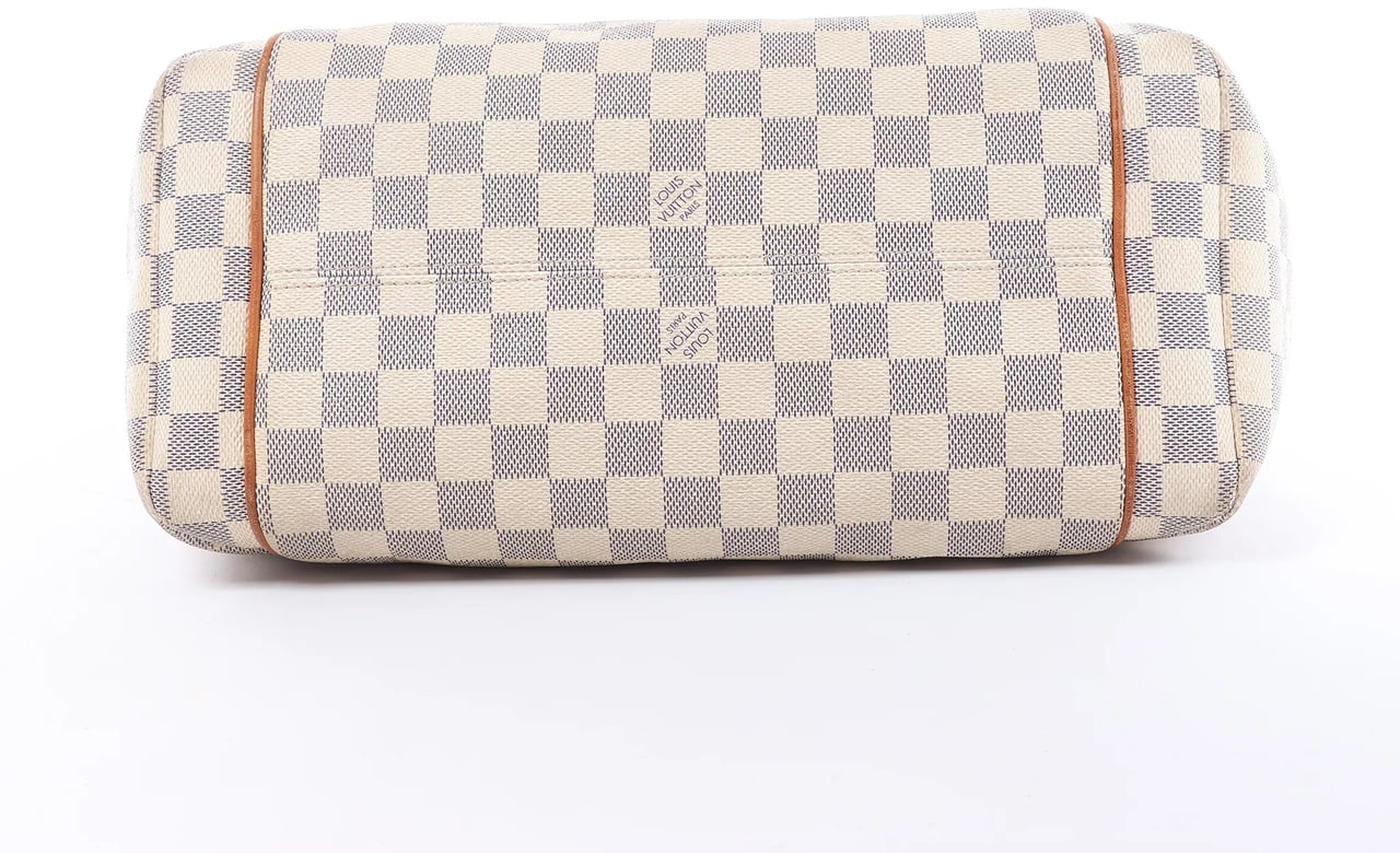 Louis Vuitton Totally MM Damier Azur Shoulder Bag in Beige N51262 Beige