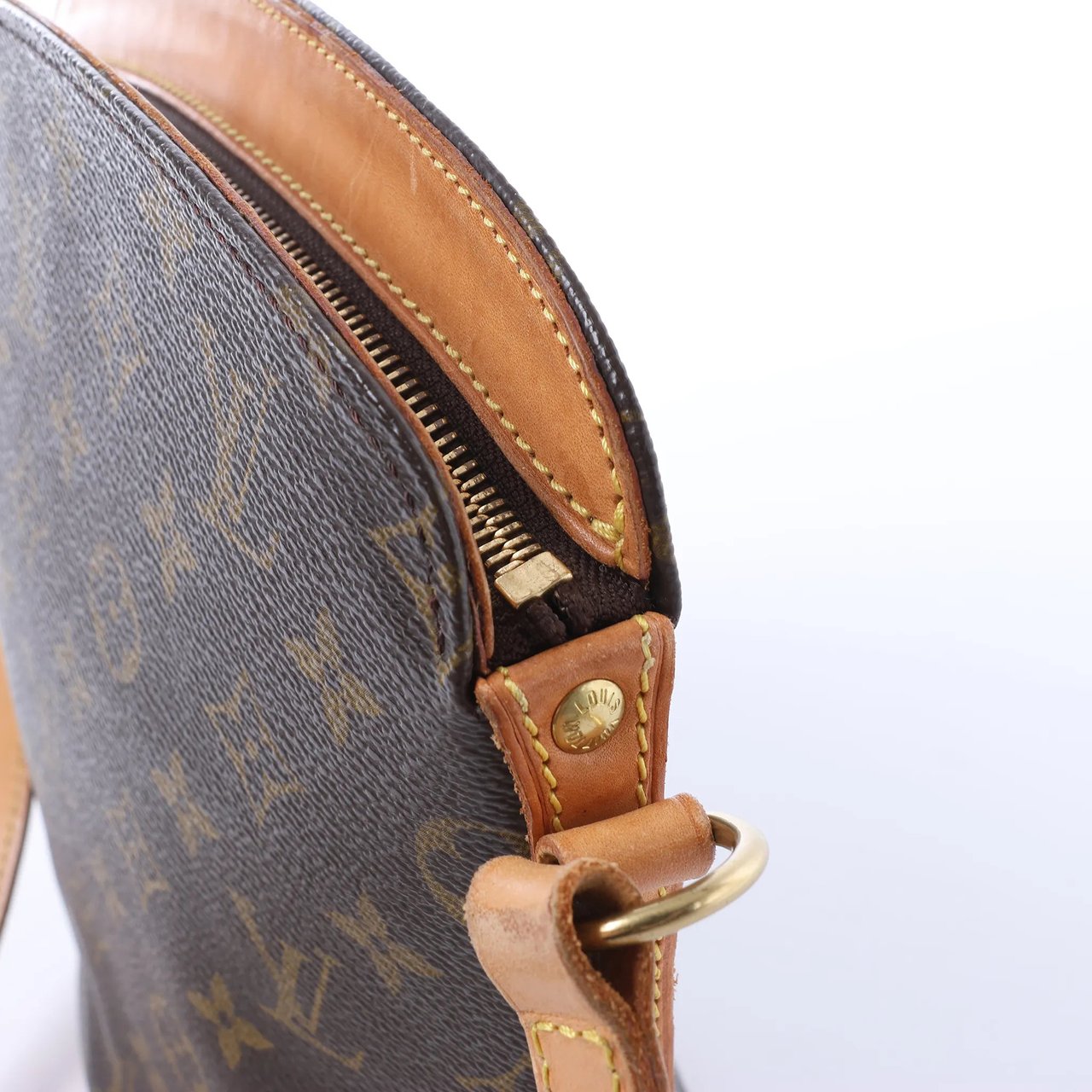 Louis Vuitton Drouot Monogram Canvas Crossbody Bag in Brown M51290 Bruin