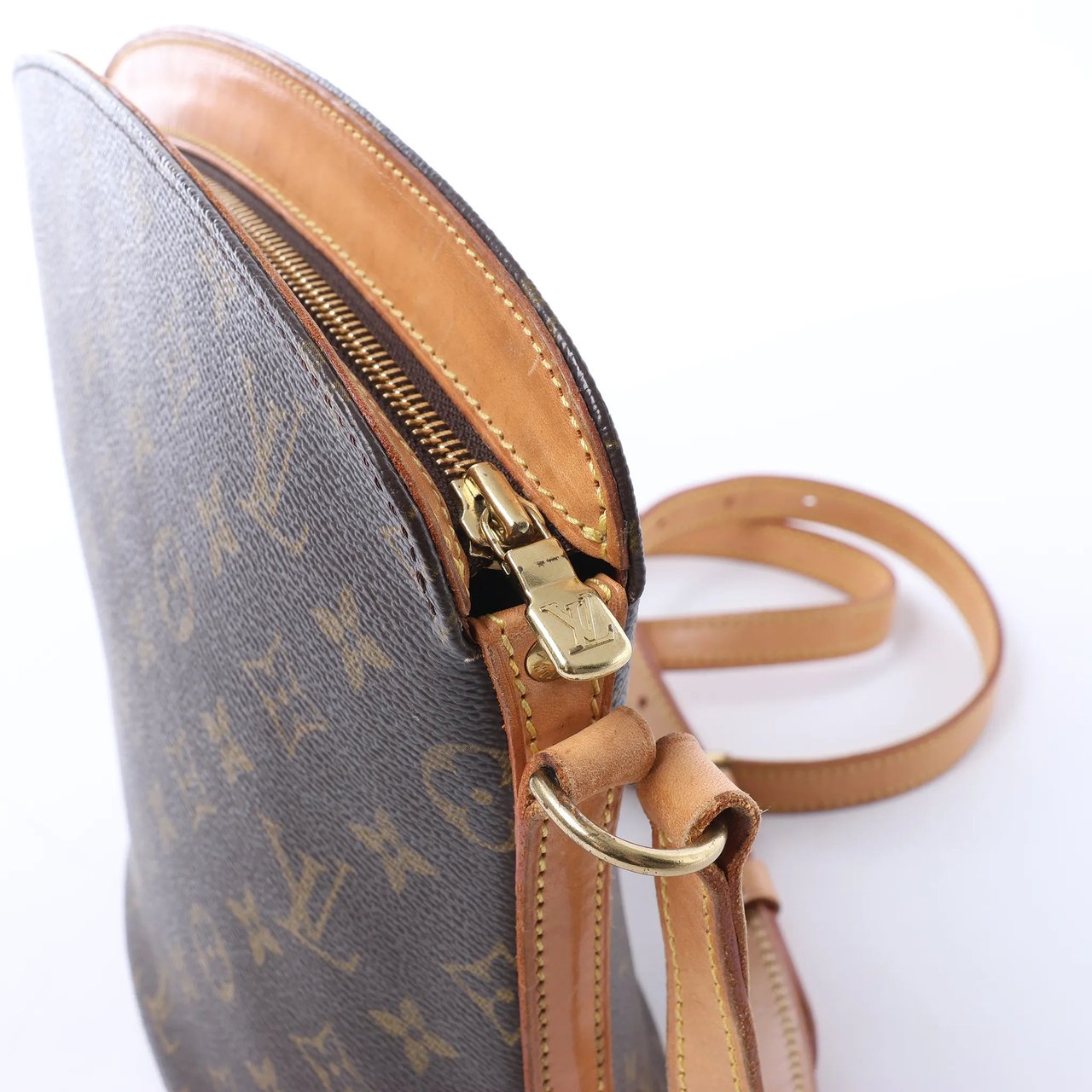 Louis Vuitton Drouot Monogram Canvas Crossbody Bag in Brown M51290 Bruin