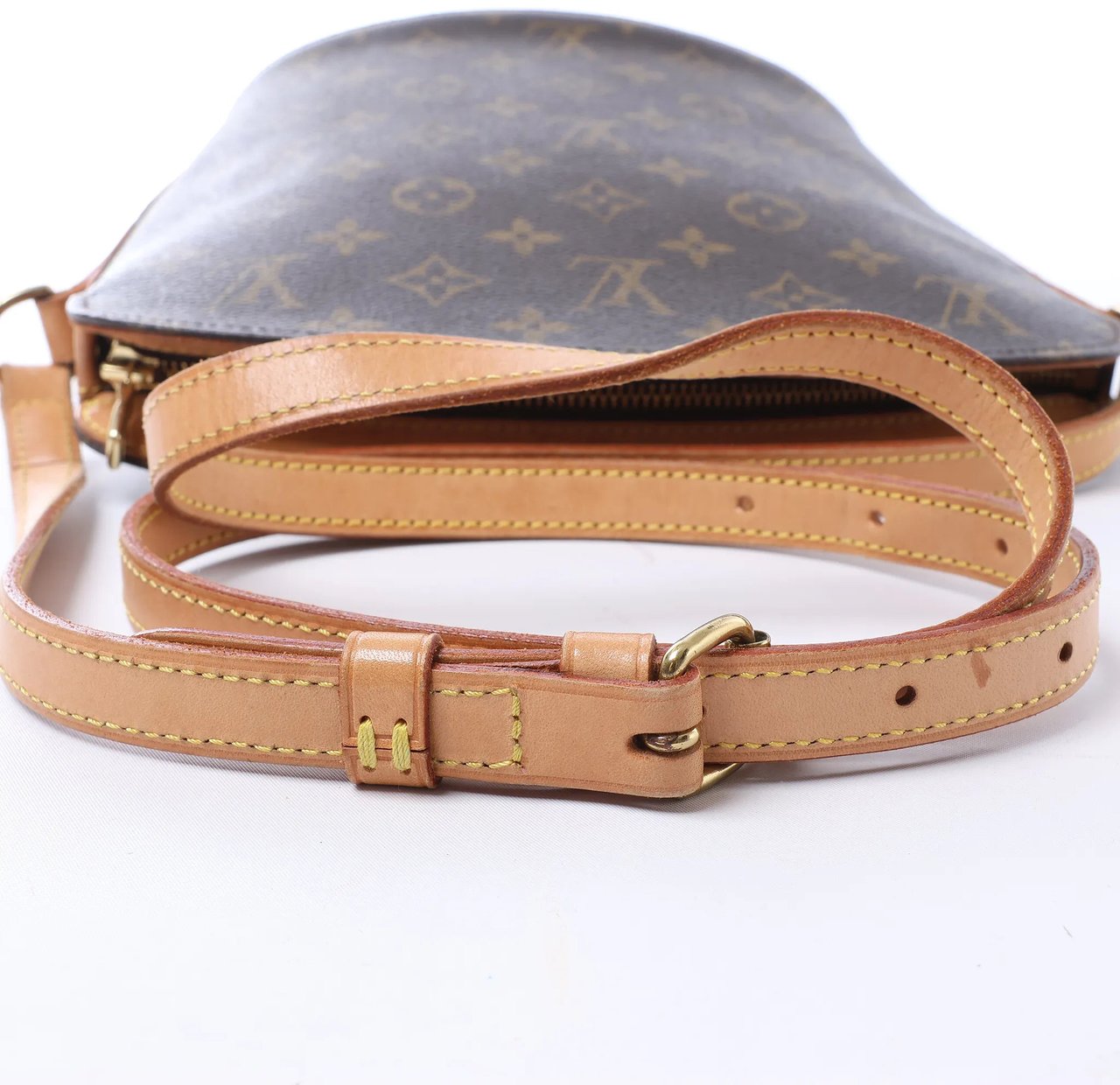 Louis Vuitton Drouot Monogram Canvas Crossbody Bag in Brown M51290 Bruin