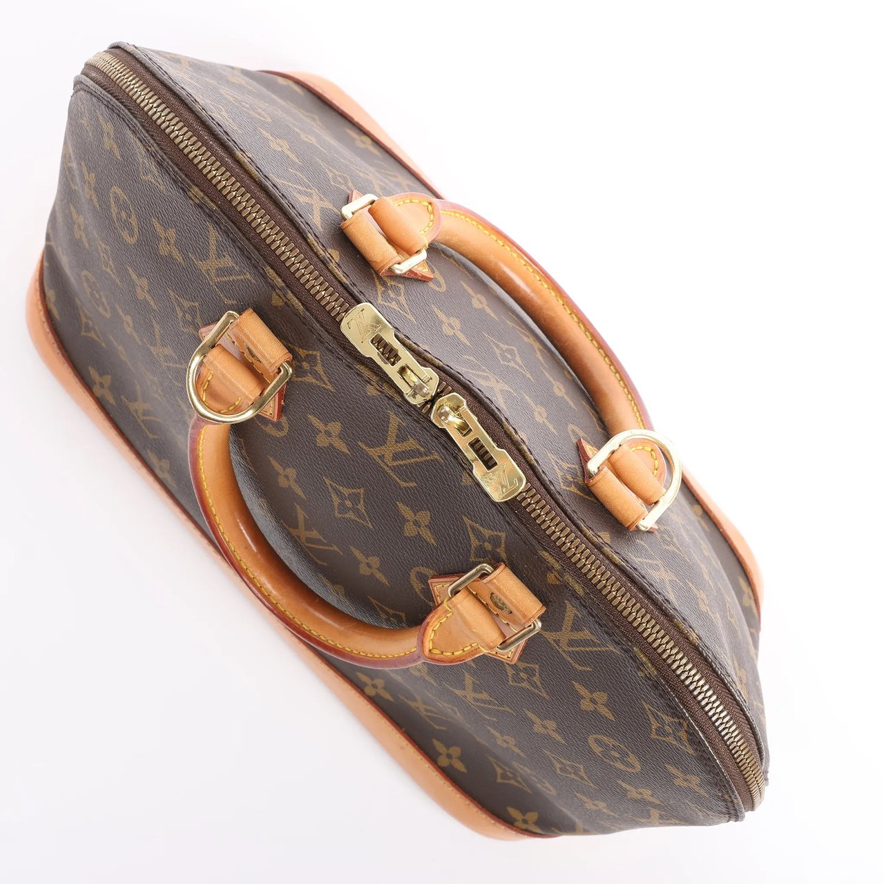 Louis Vuitton Alma PM Monogram Canvas Handbag in Brown M51130 Bruin