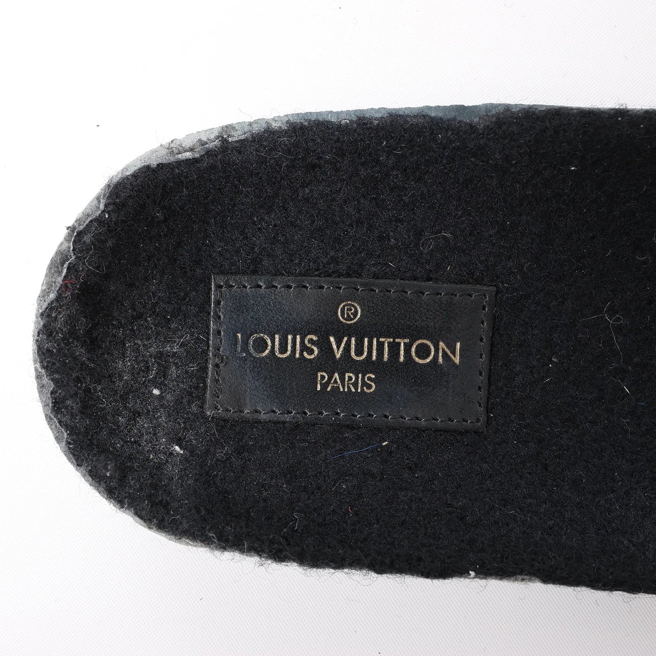 Louis Vuitton Breezy line 19-year Monogram Suede x Sheepskin Boots in Black CL0169, Size 38 EU Zwart