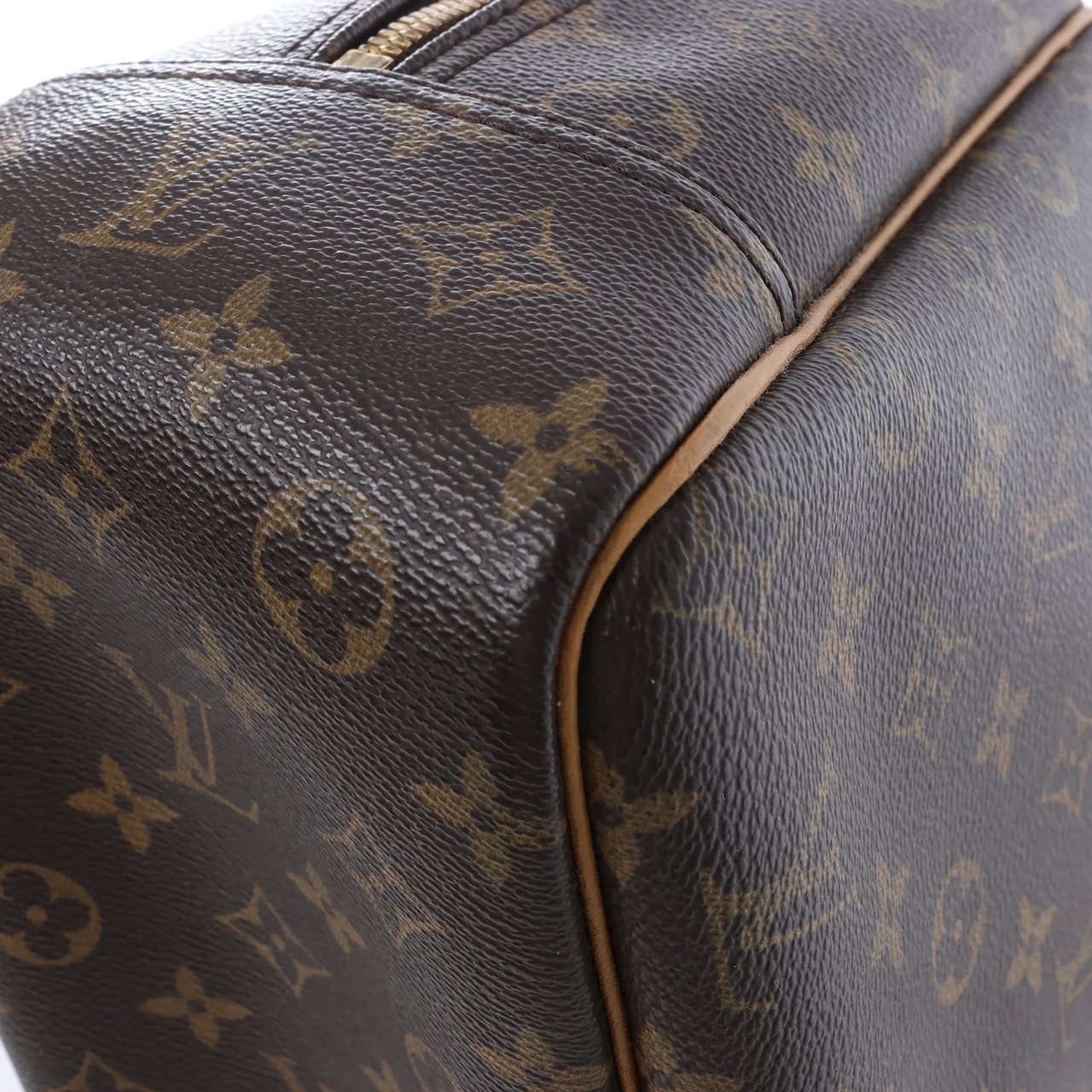 Louis Vuitton Deauville Monogram Canvas Handbag in Brown M47270 Bruin