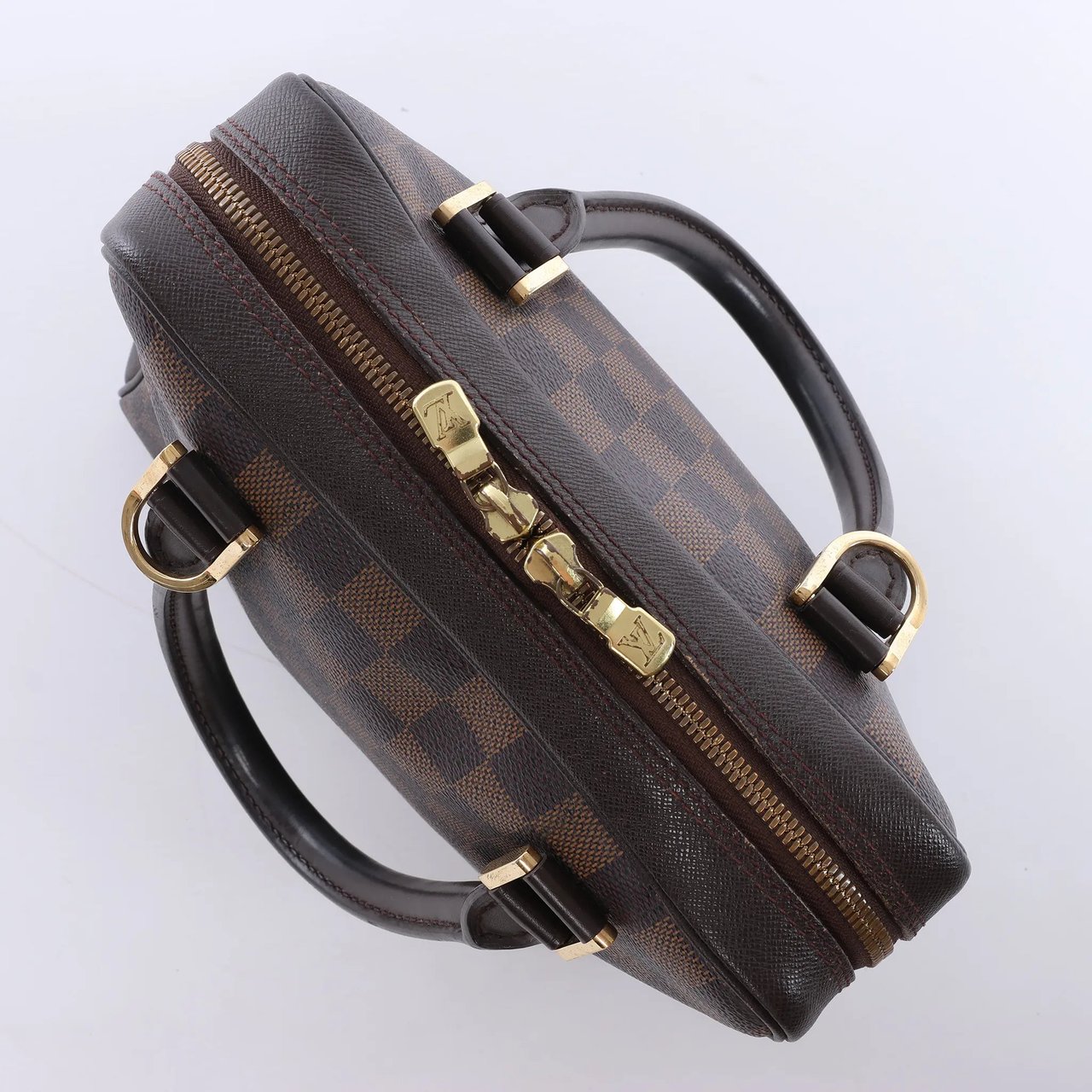 Louis Vuitton Brera Damier Ebene Handbag in Brown N51150 Bruin