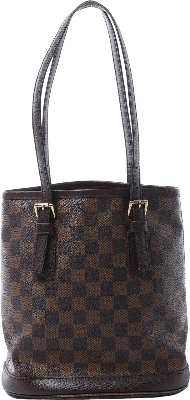 Louis Vuitton Malle Damier Ebene Shoulder Bag in Brown N42240 Bruin
