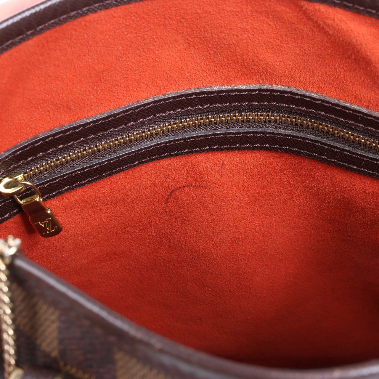 Louis Vuitton Malle Damier Ebene Shoulder Bag in Brown N42240 Bruin